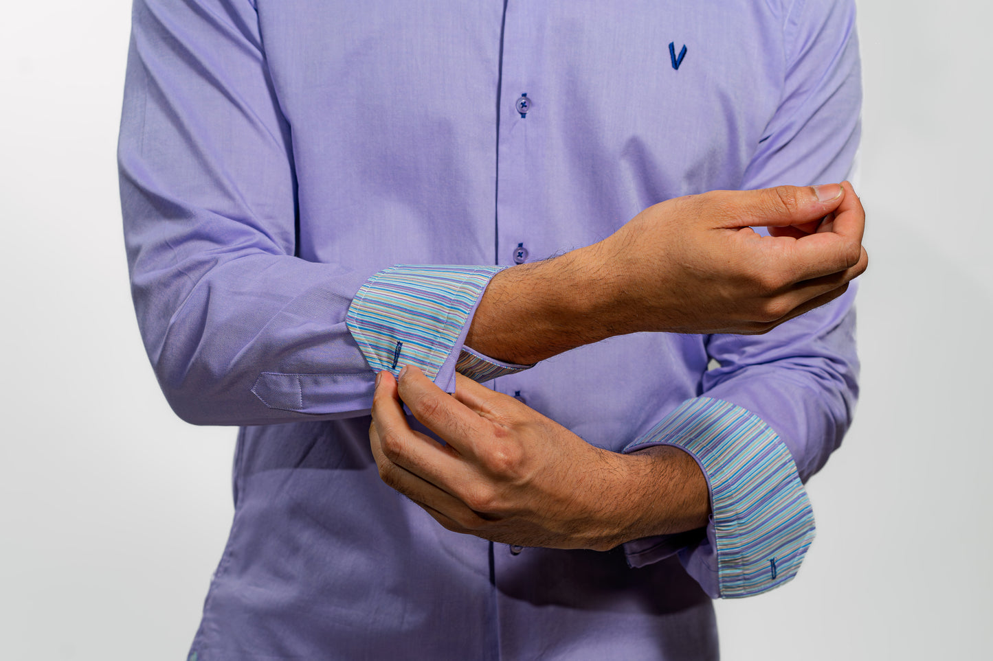 Men’s Lavender Executive Formal Shirt