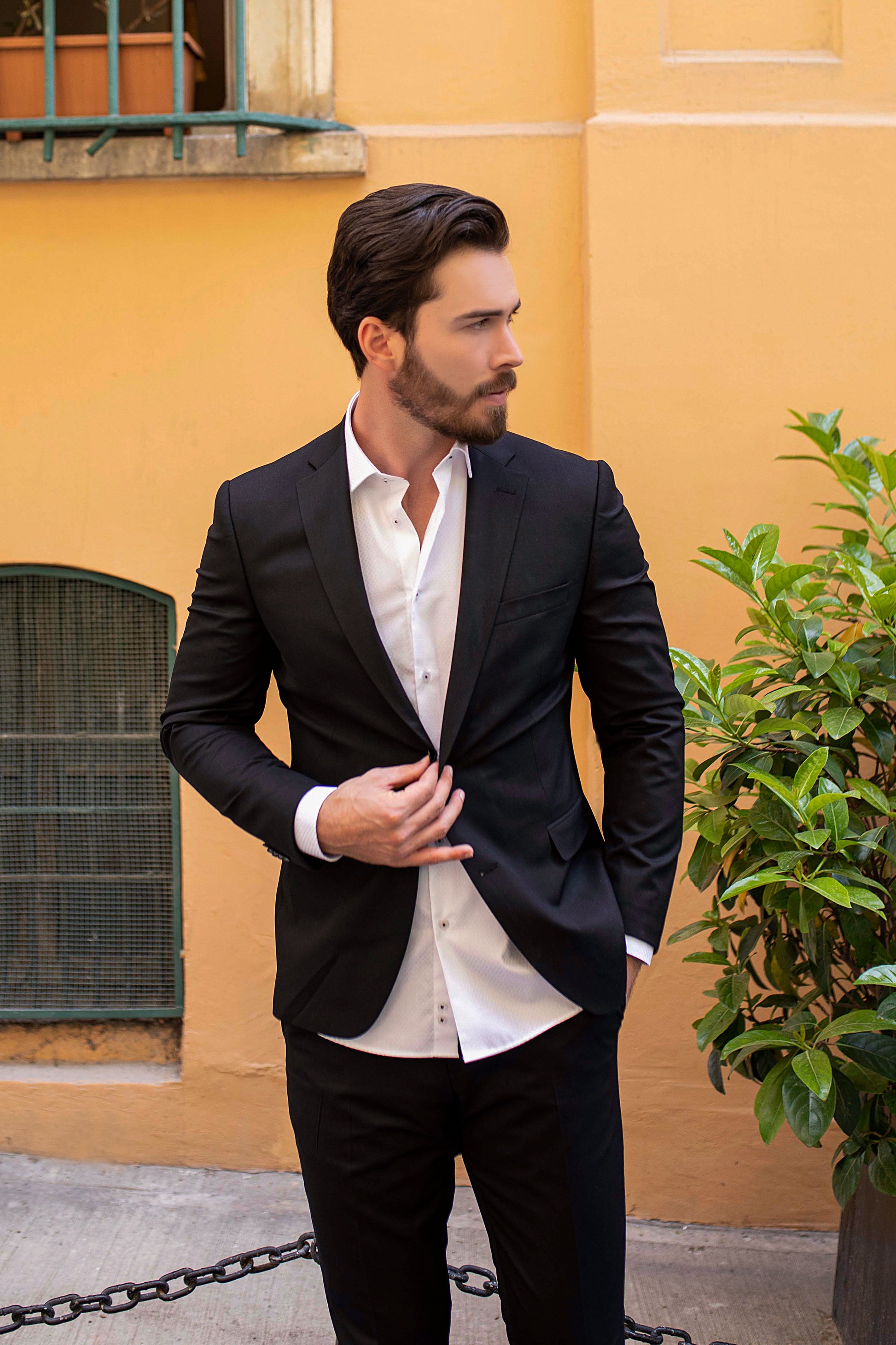 Signature Black Suit