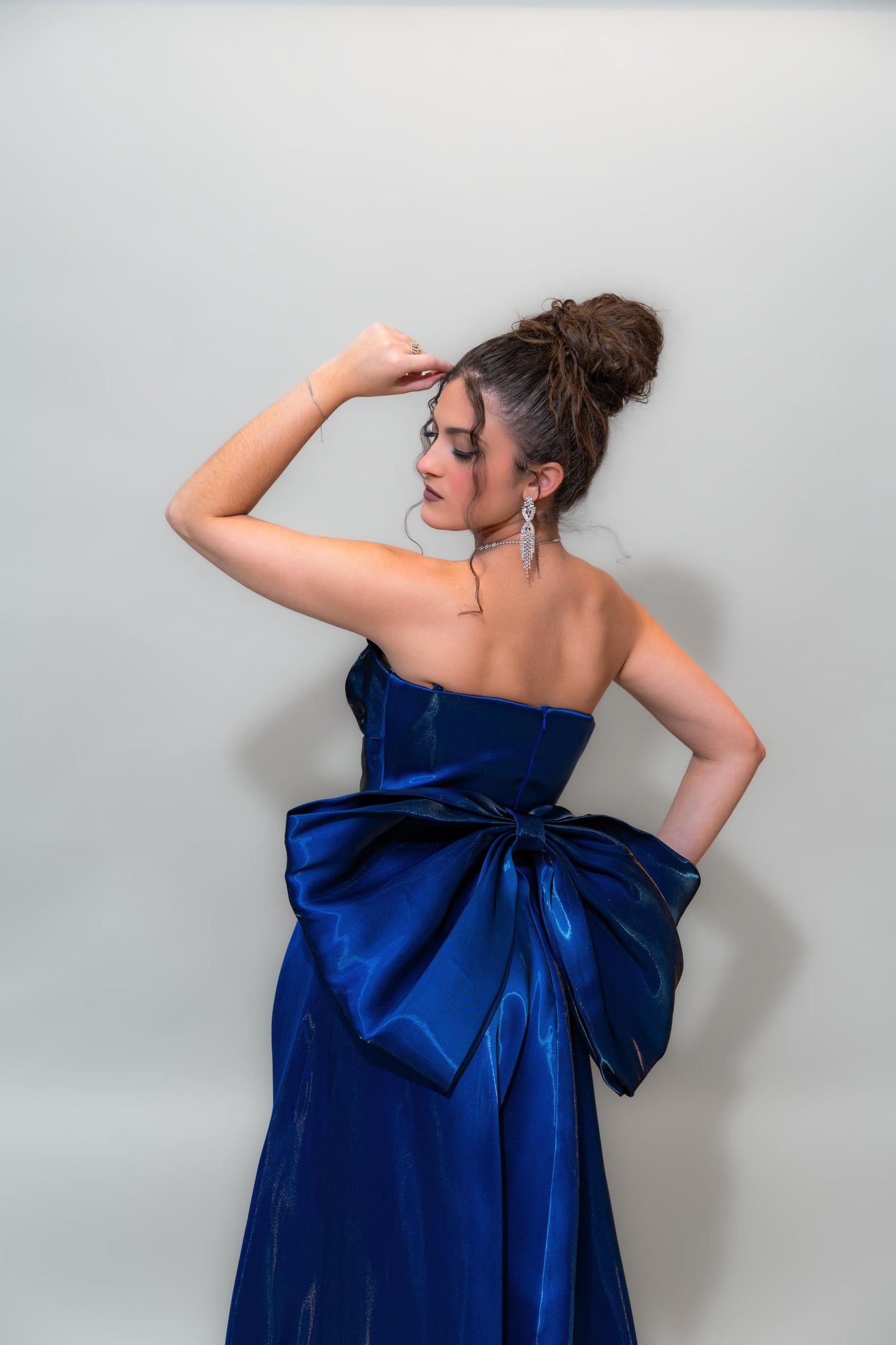 Rich royal blue satin finish