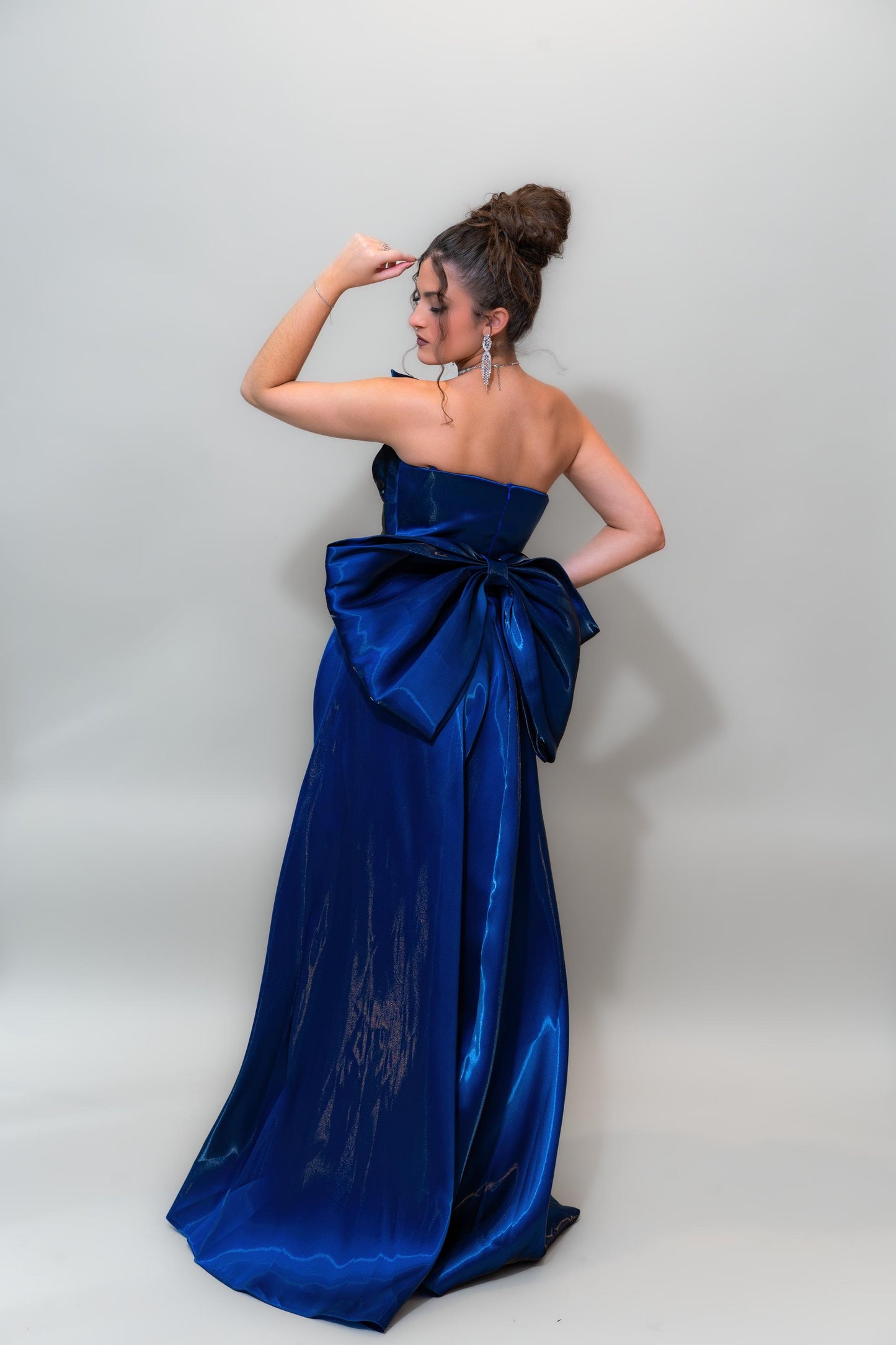 Rich royal blue satin finish