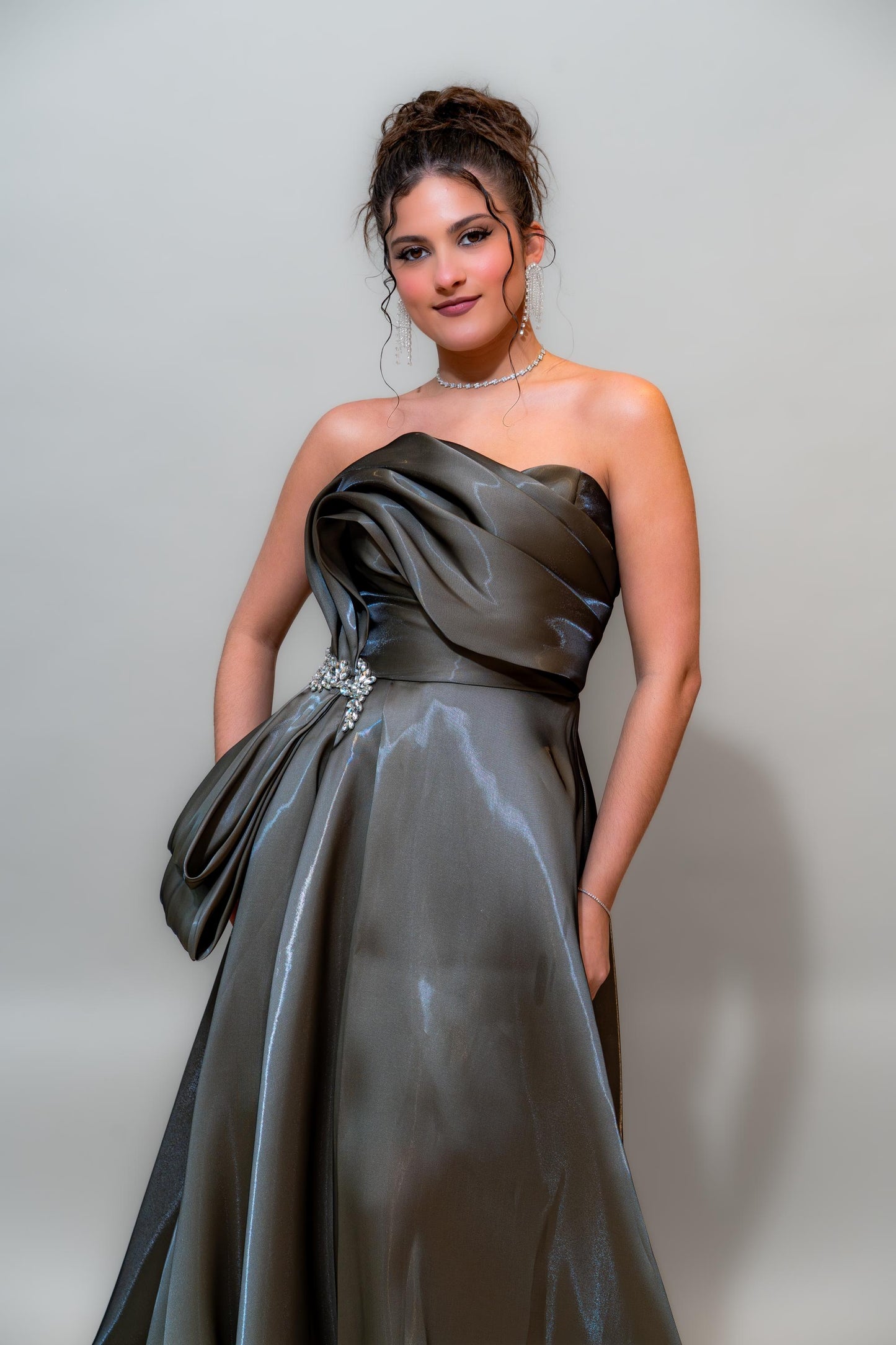 Champagne Eclipse Couture Gown