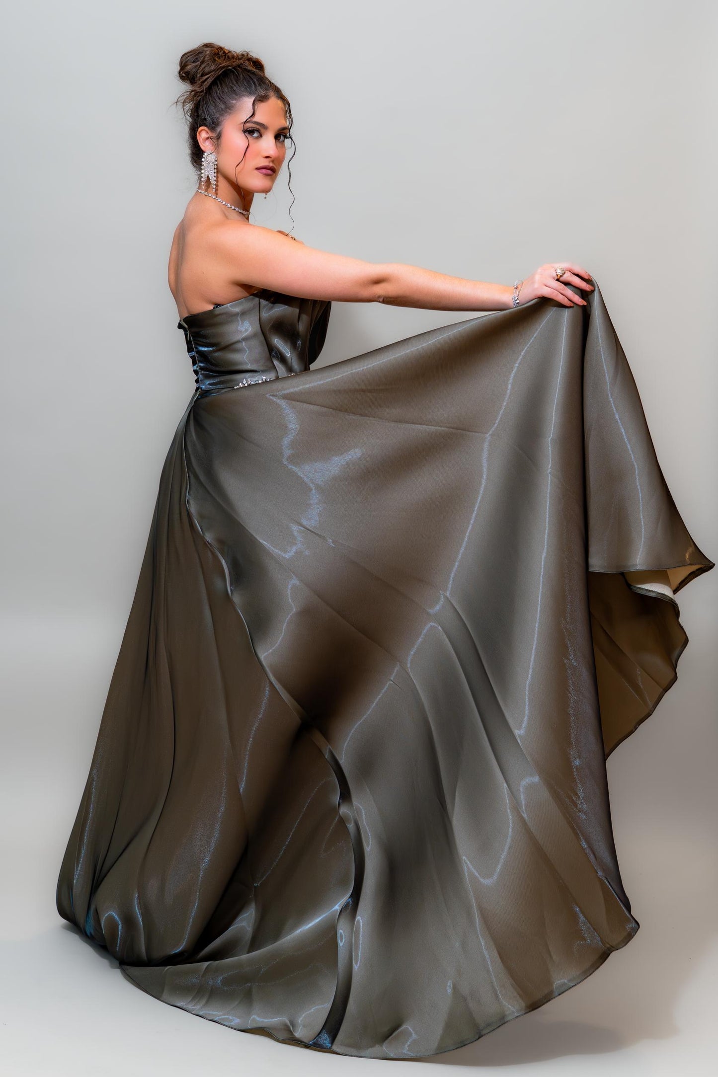 Champagne Eclipse Couture Gown