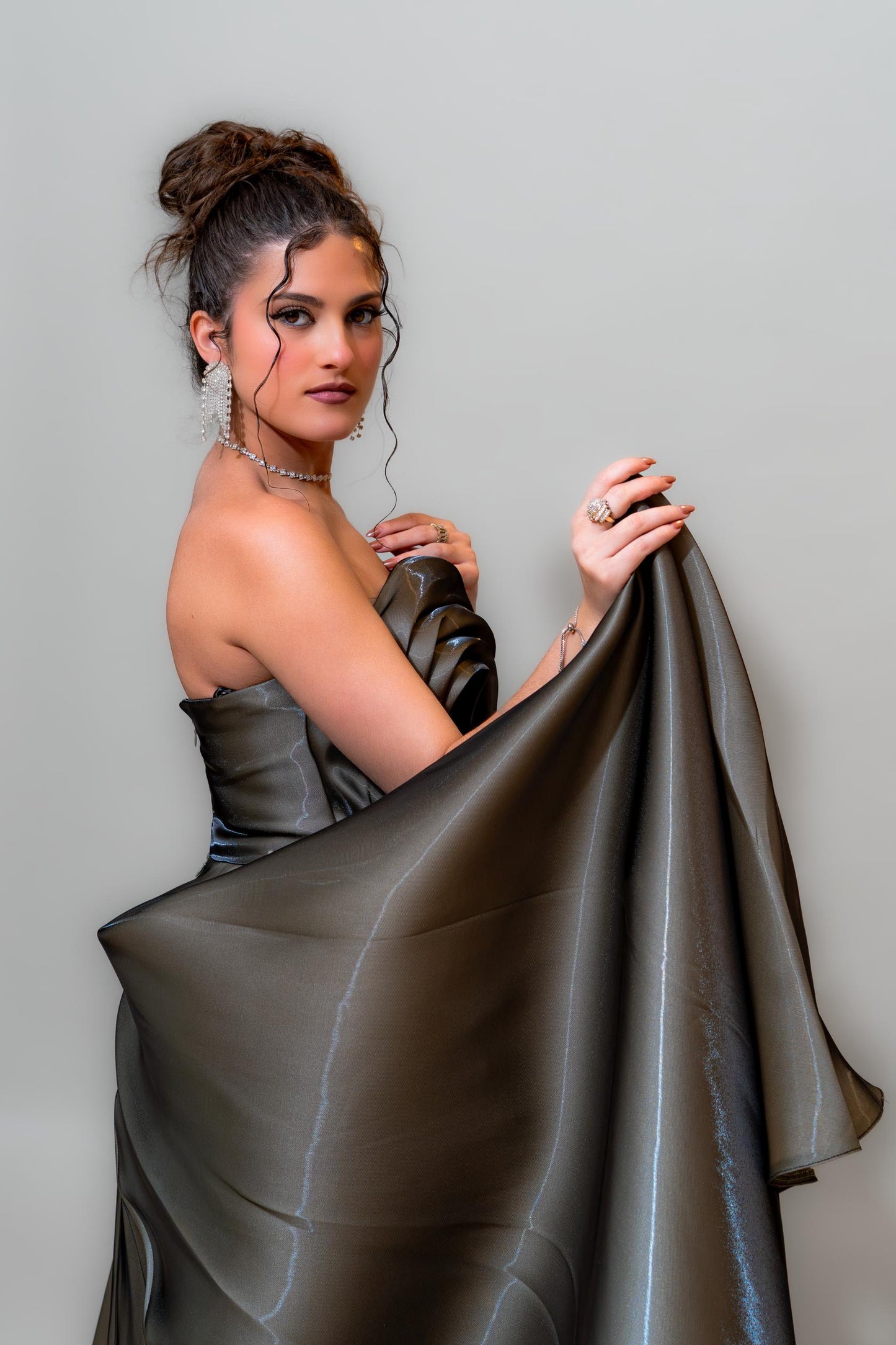 Champagne Eclipse Couture Gown