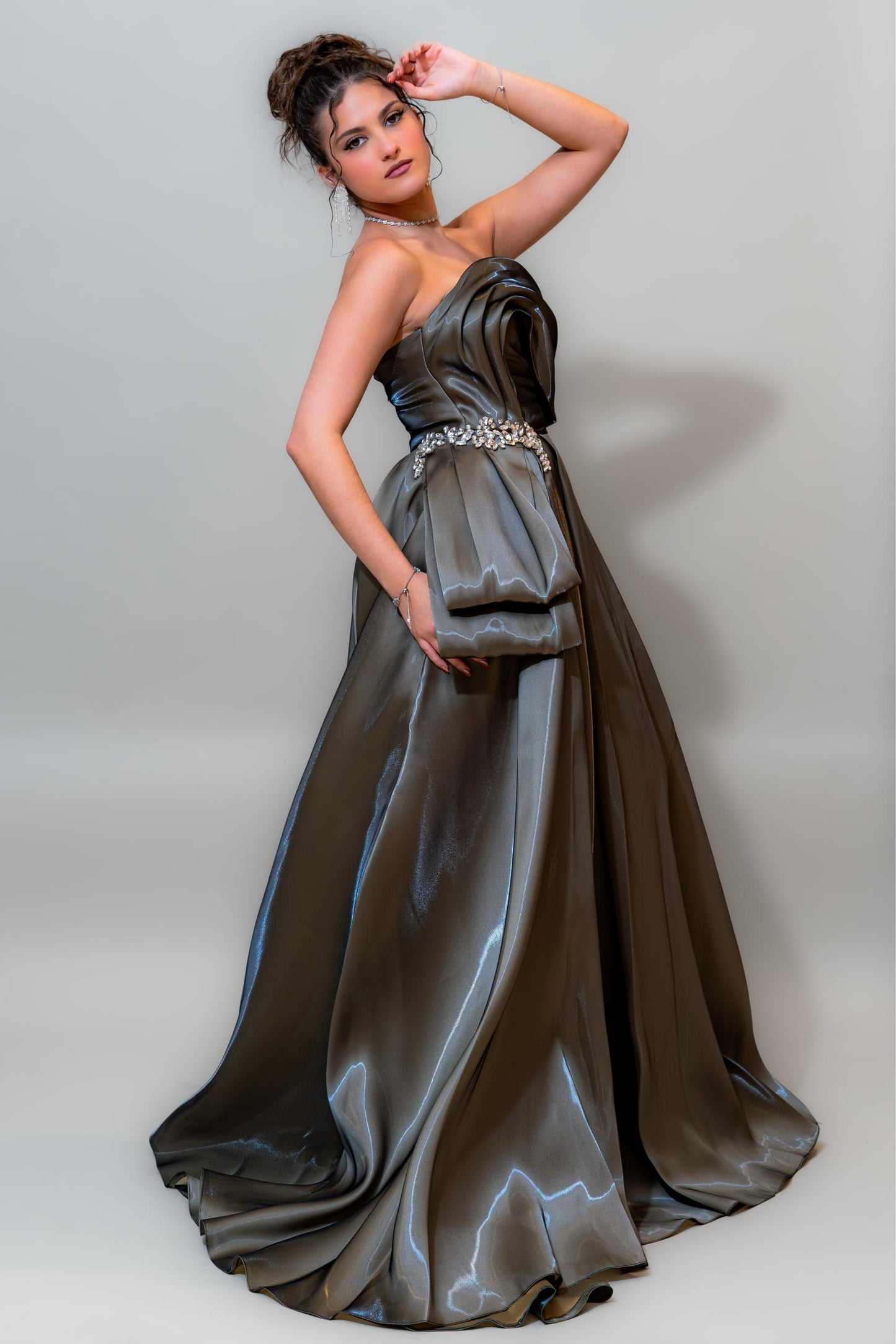 Champagne Eclipse Couture Gown