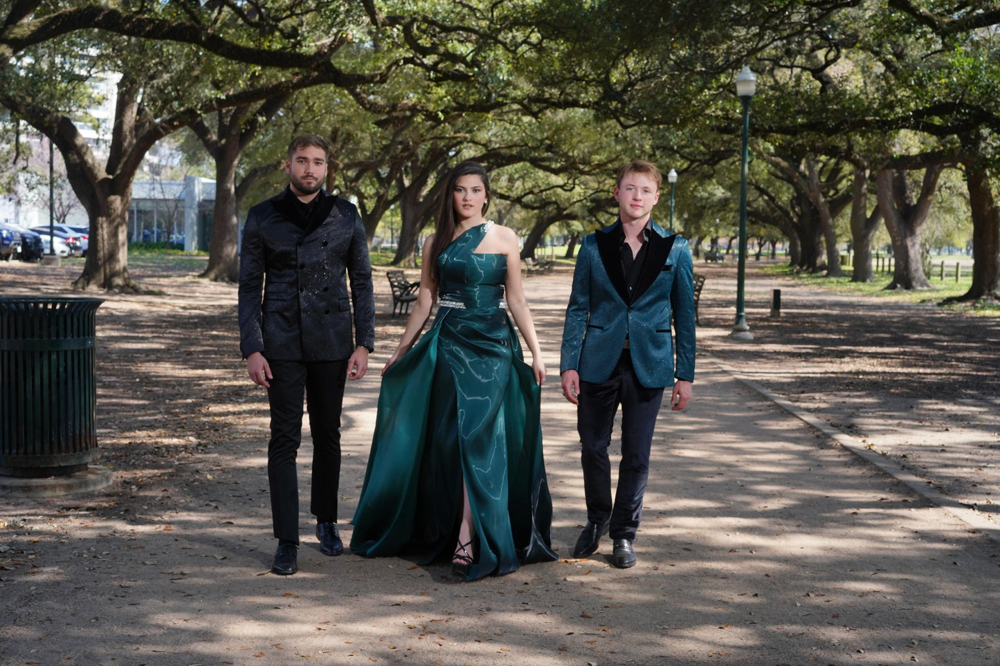 Elegant Emerald Prom & Festive Dress