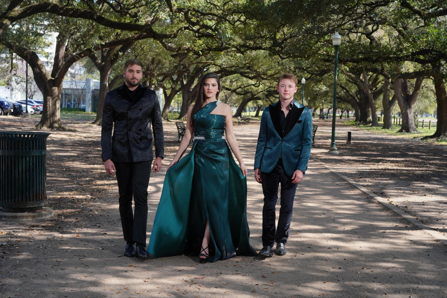 Elegant Emerald Prom & Festive Dress