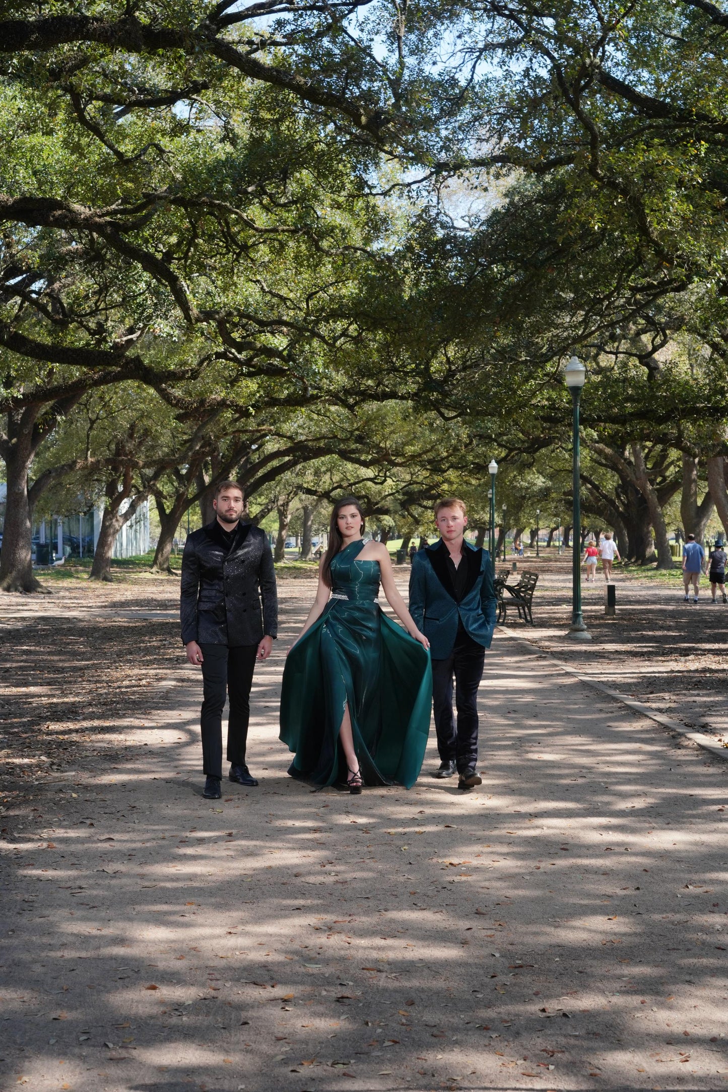 Elegant Emerald Prom & Festive Dress