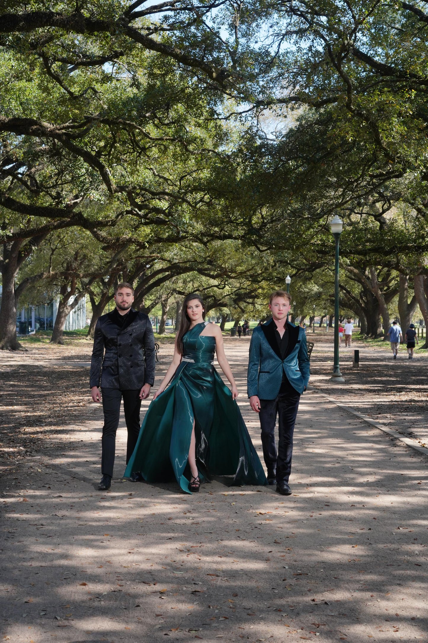 Elegant Emerald Prom & Festive Dress