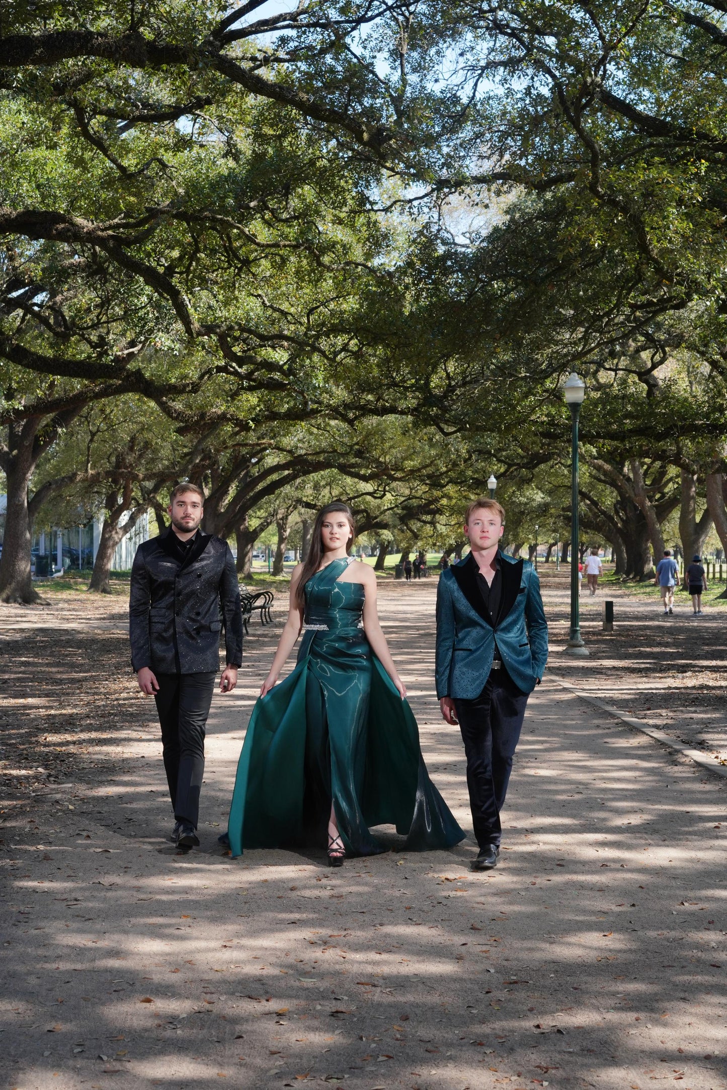 Elegant Emerald Prom & Festive Dress