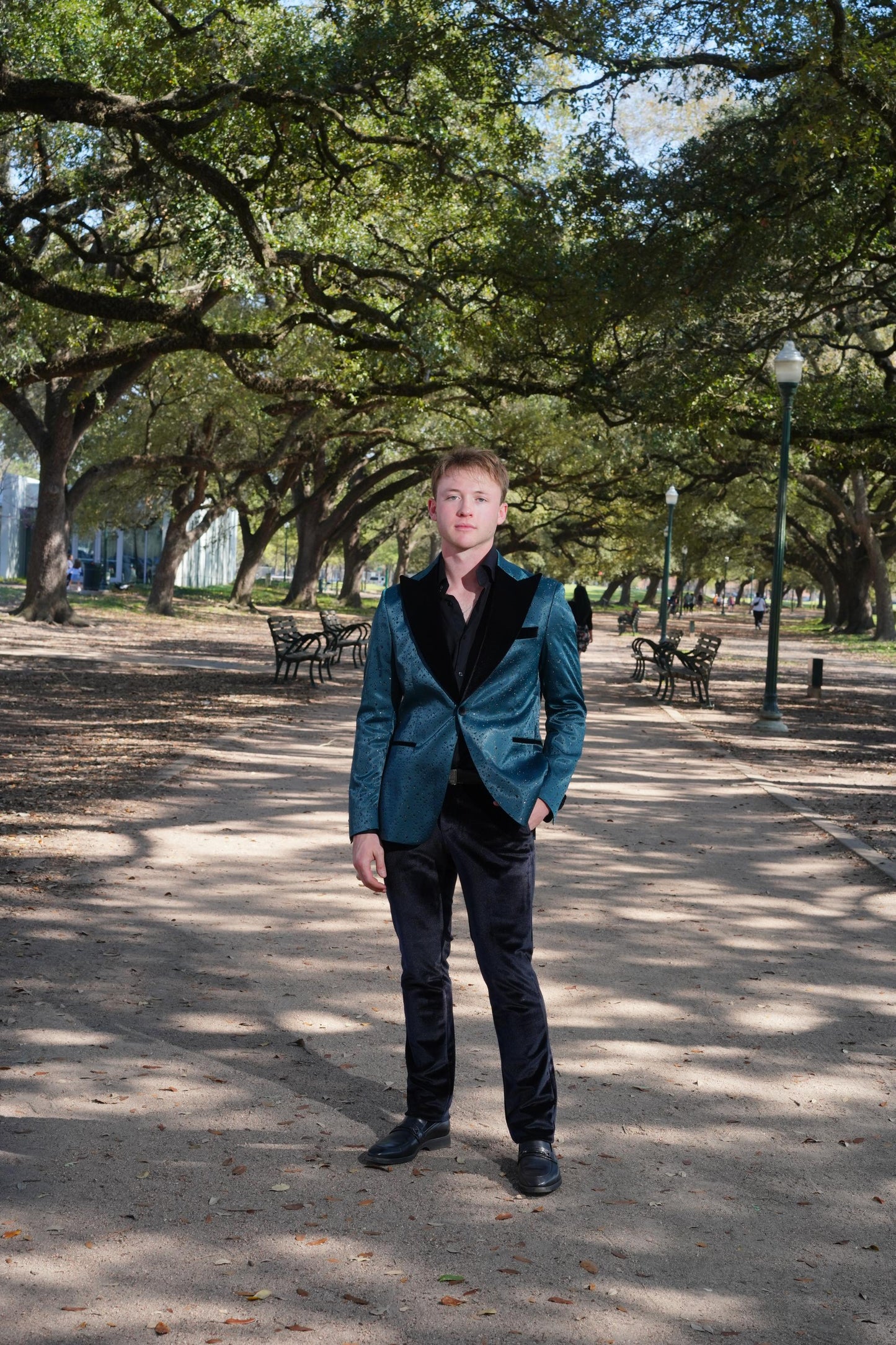 Emerald Midnight Luxe Tuxedo Suit