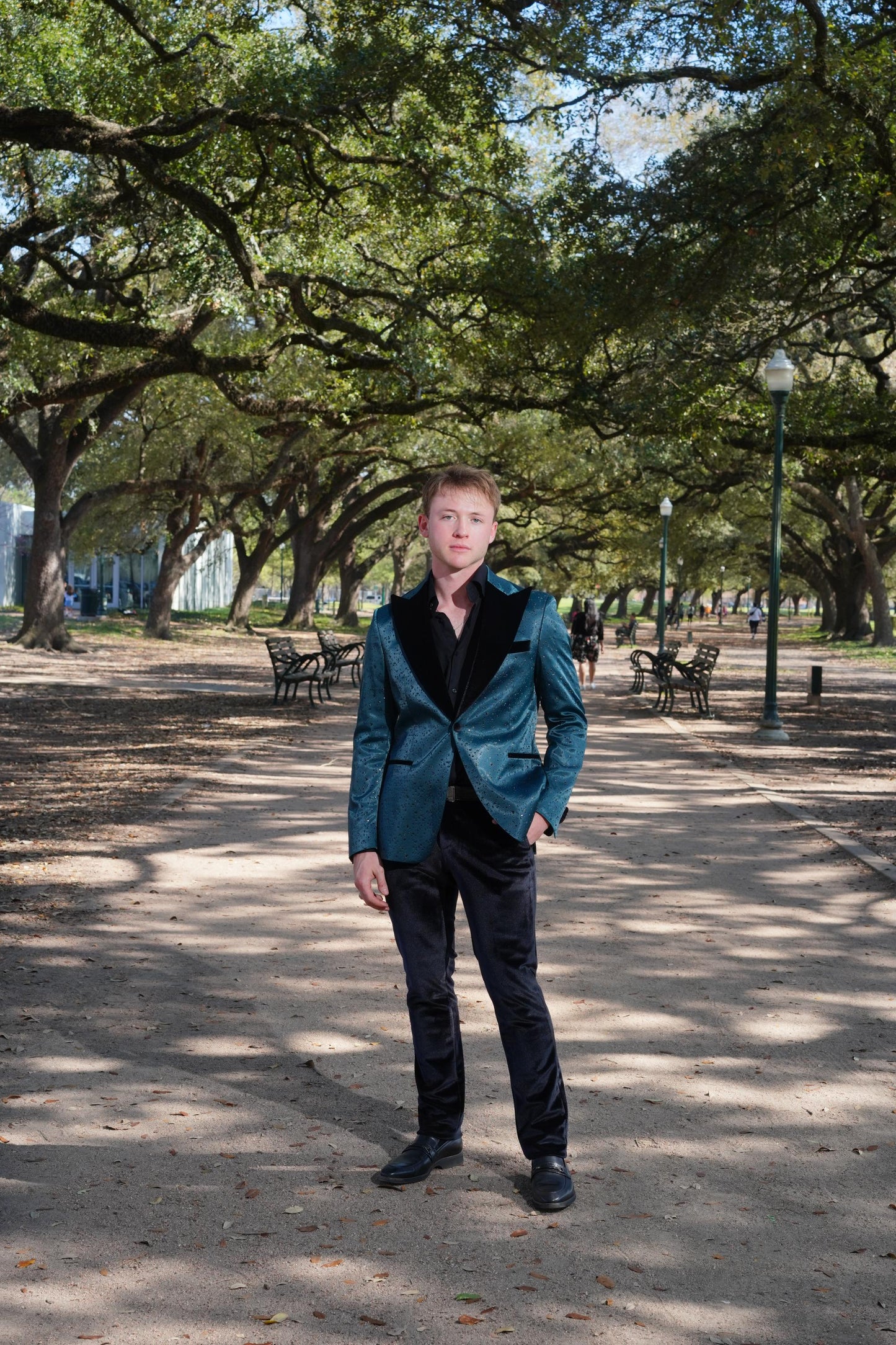 Emerald Midnight Luxe Tuxedo Suit