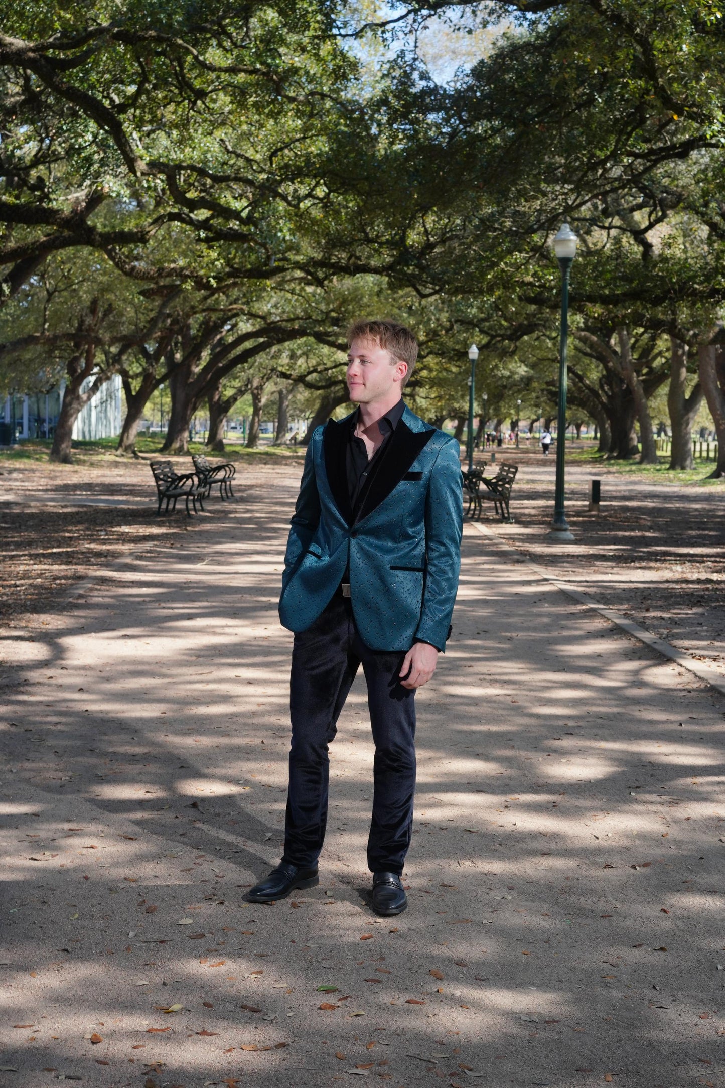 Emerald Midnight Luxe Tuxedo Suit