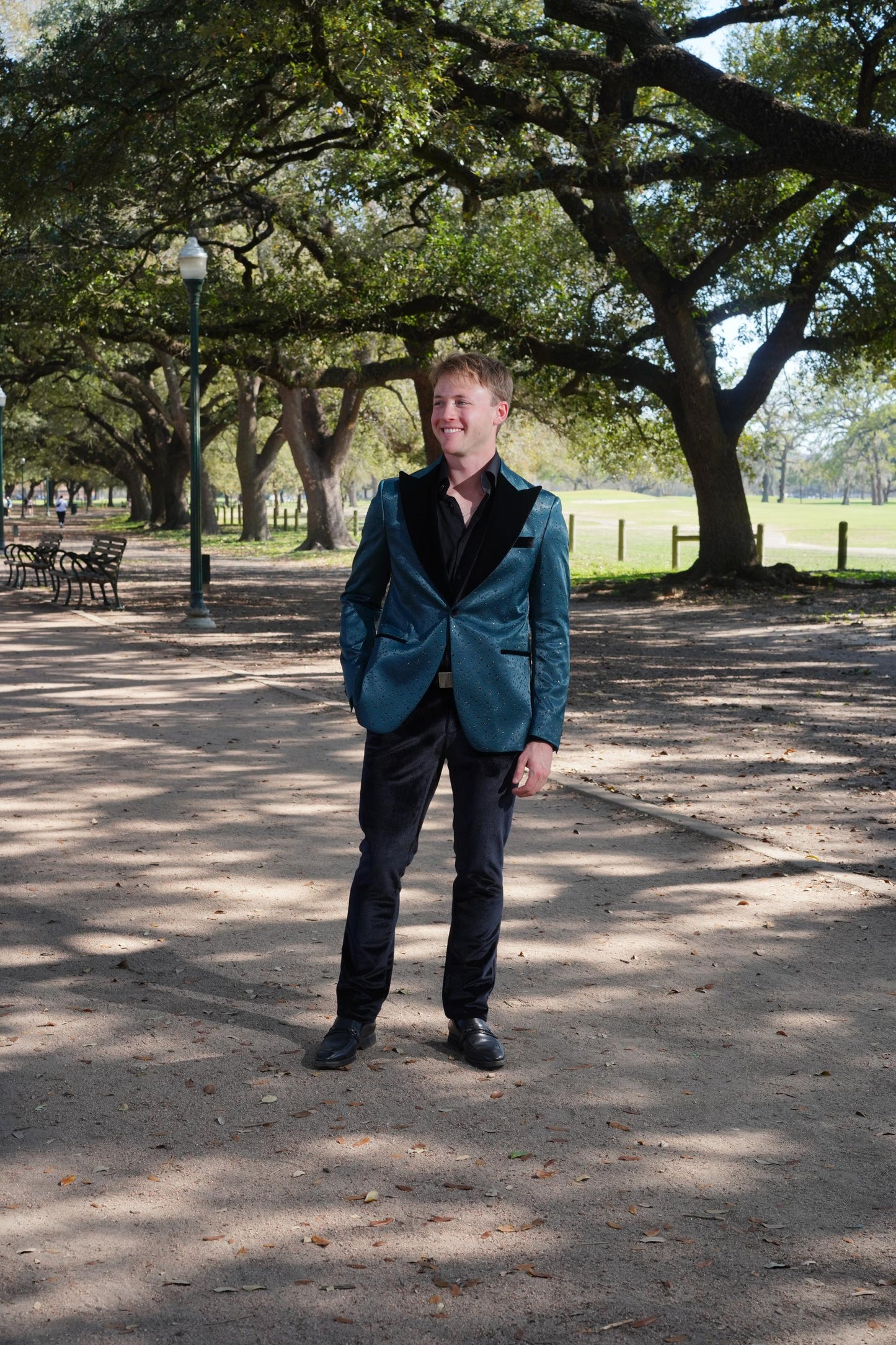 Emerald Midnight Luxe Tuxedo Suit