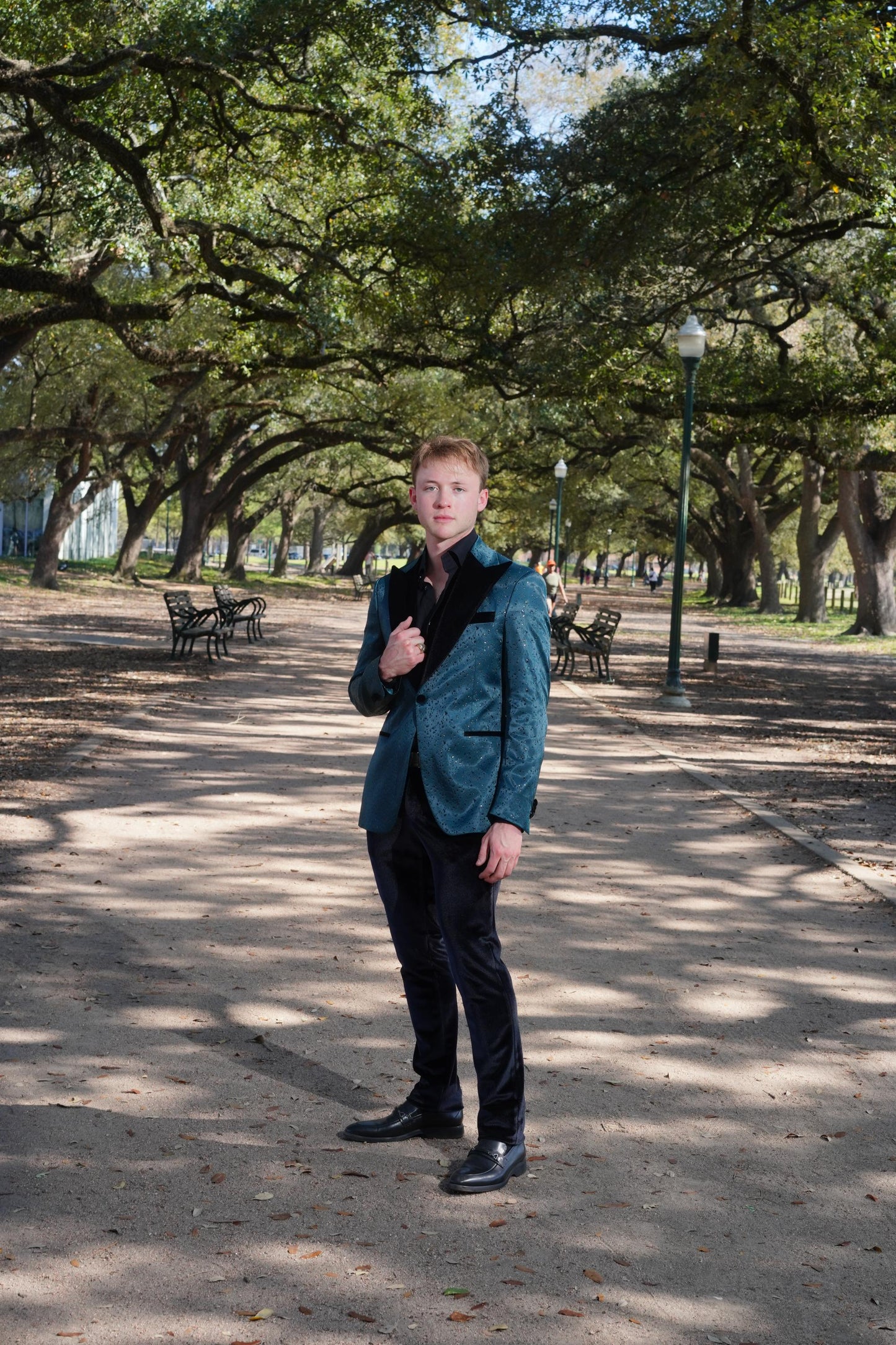 Emerald Midnight Luxe Tuxedo Suit