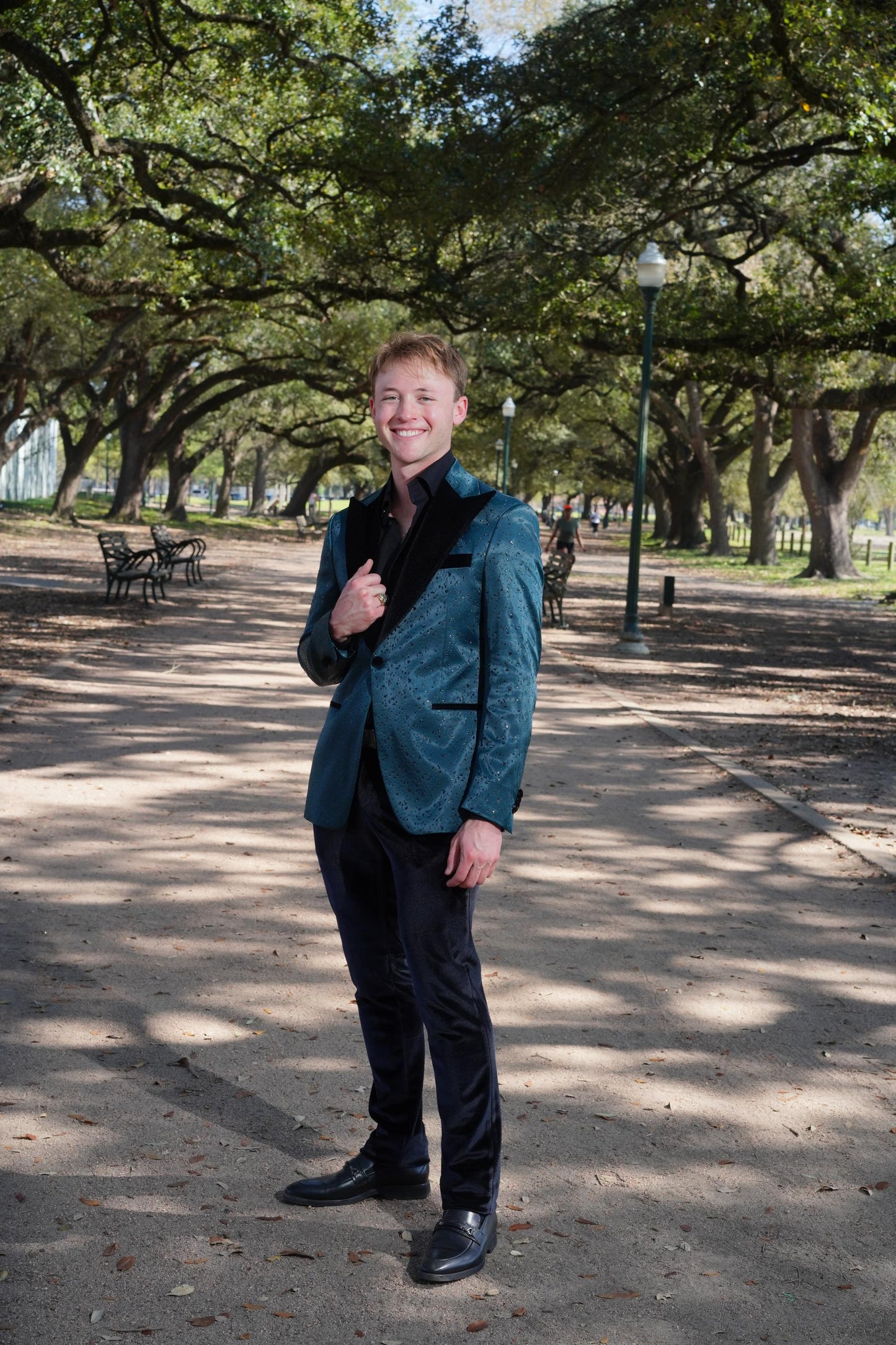 Emerald Midnight Luxe Tuxedo Suit