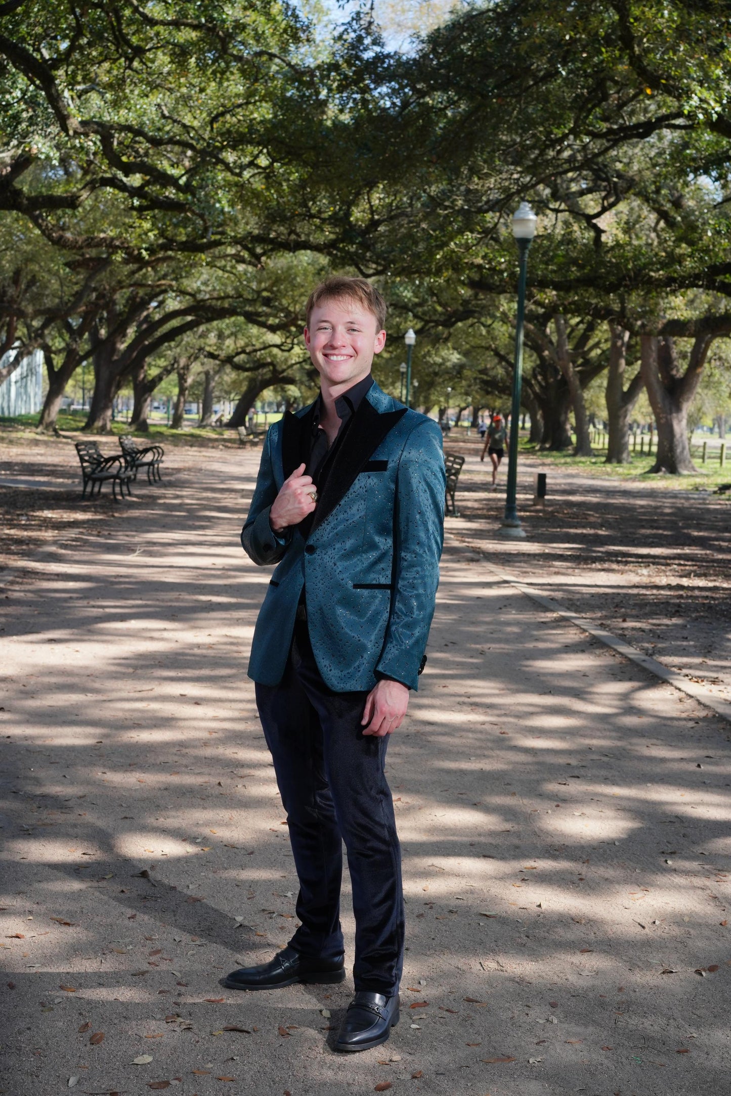 Emerald Midnight Luxe Tuxedo Suit