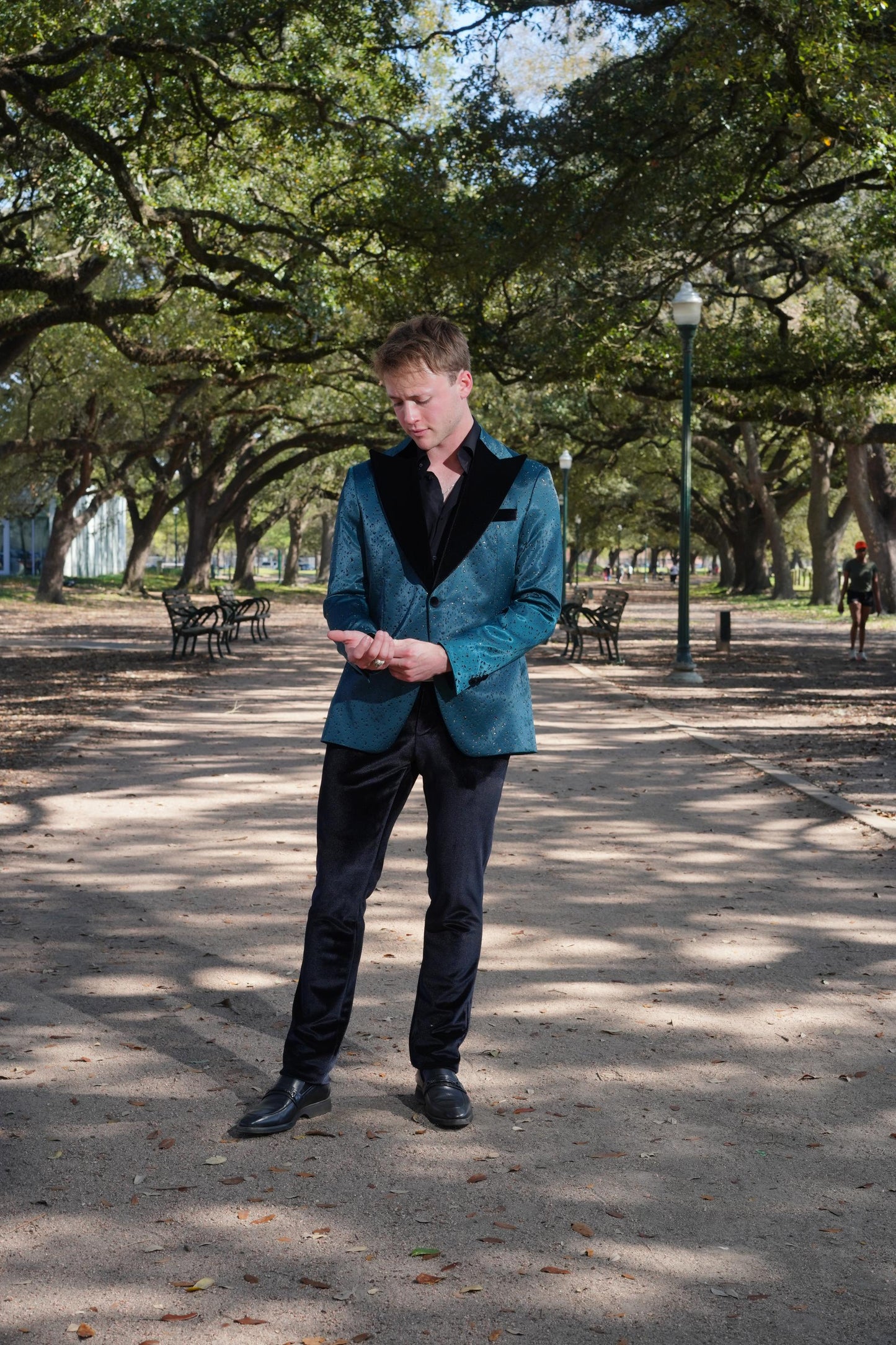 Emerald Midnight Luxe Tuxedo Suit
