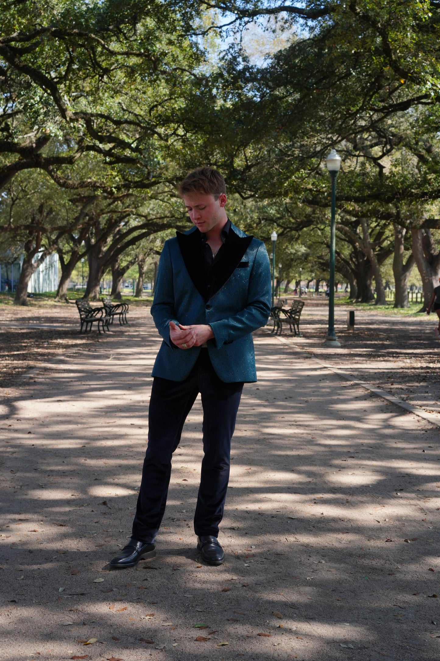 Emerald Midnight Luxe Tuxedo Suit
