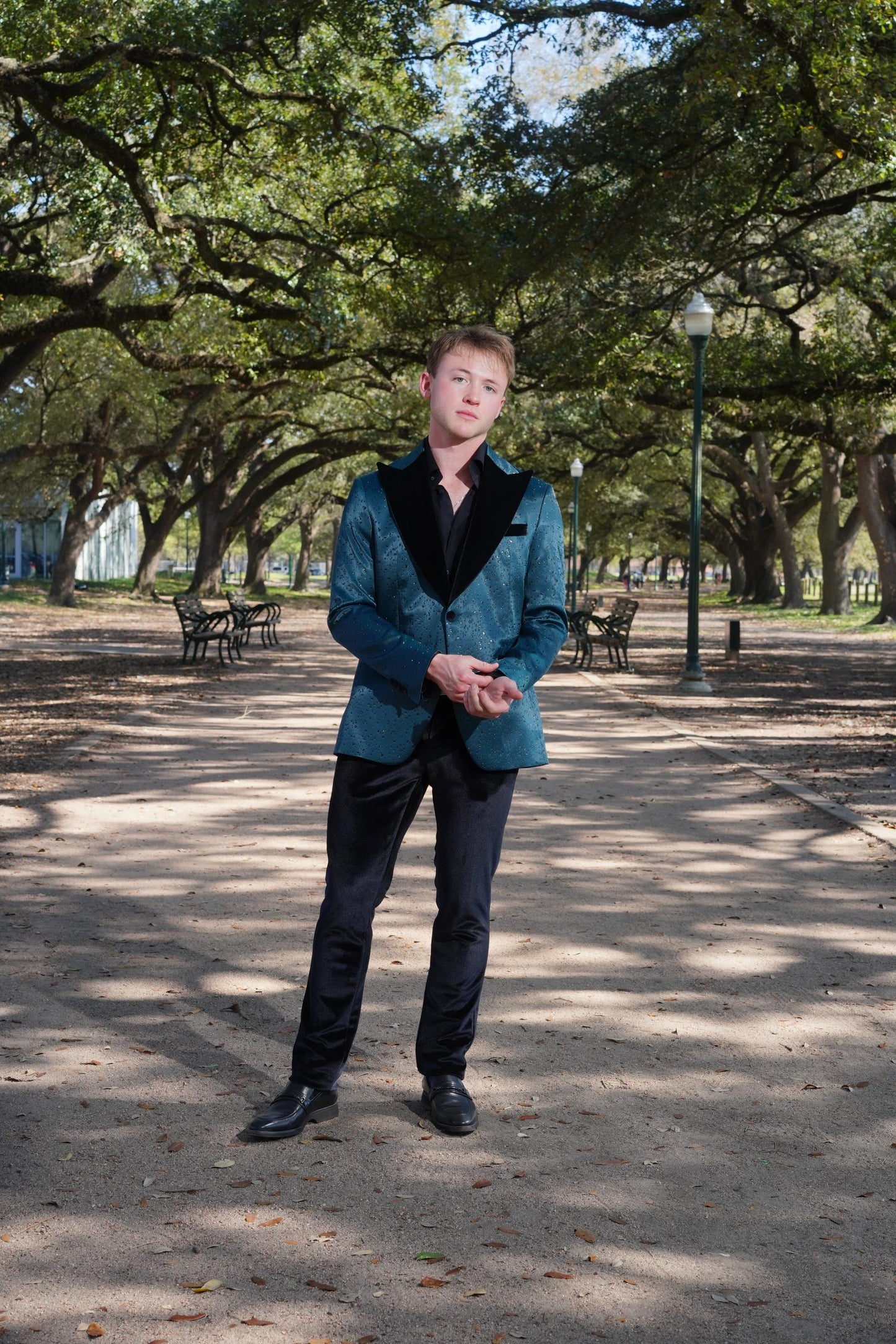 Emerald Midnight Luxe Tuxedo Suit