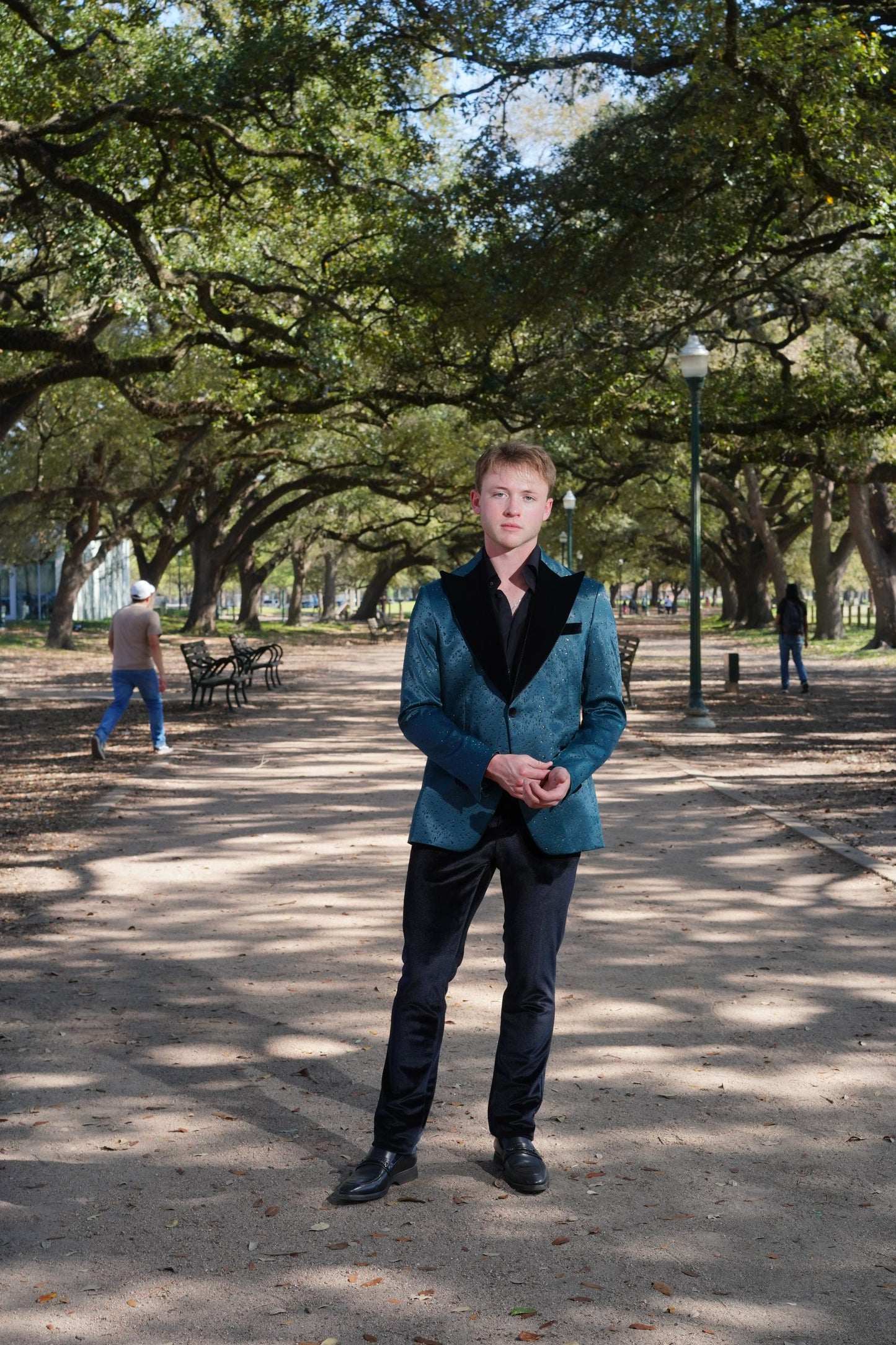 Emerald Midnight Luxe Tuxedo Suit