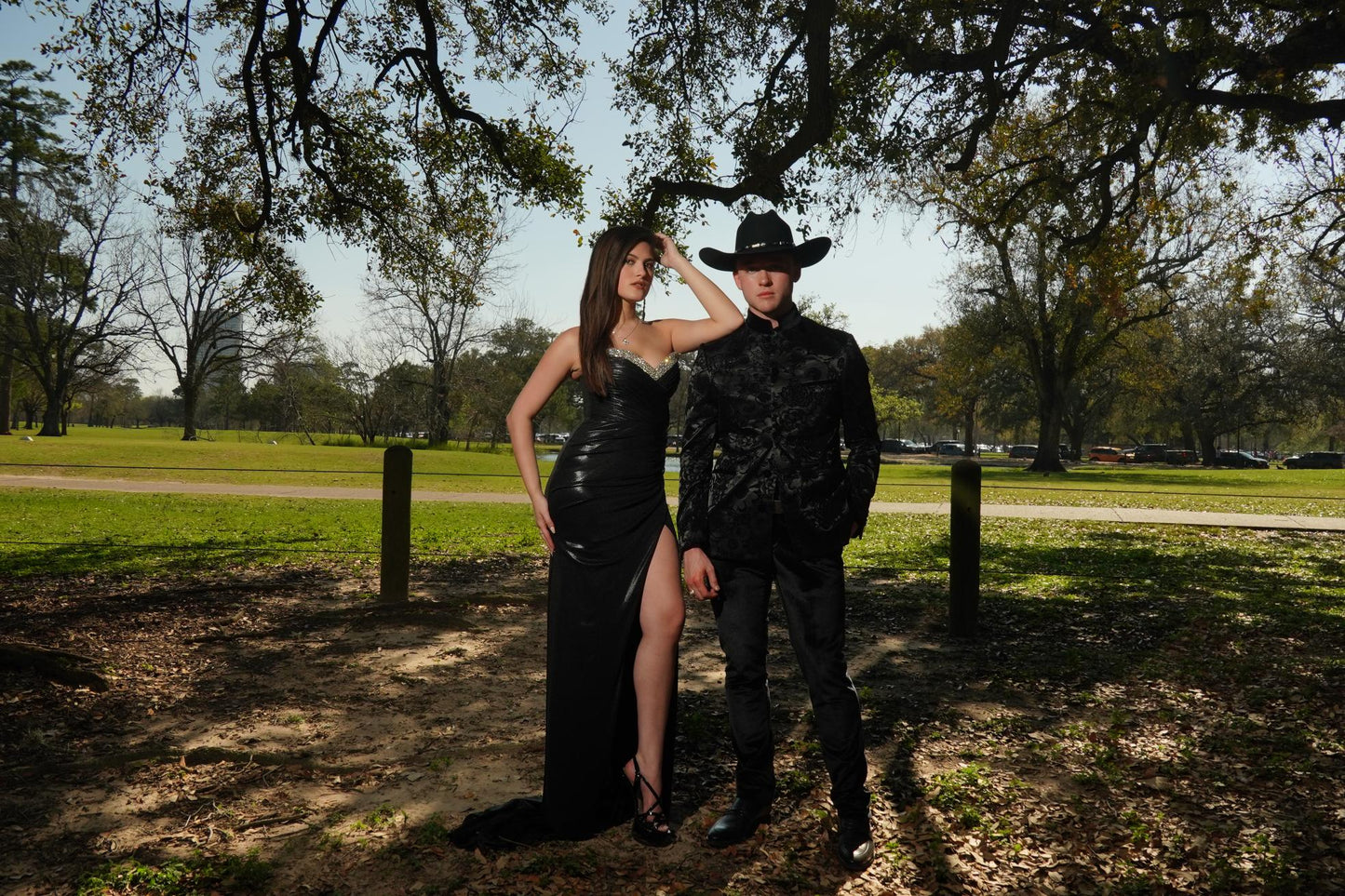 Elegant Black Strapless Evening Dress