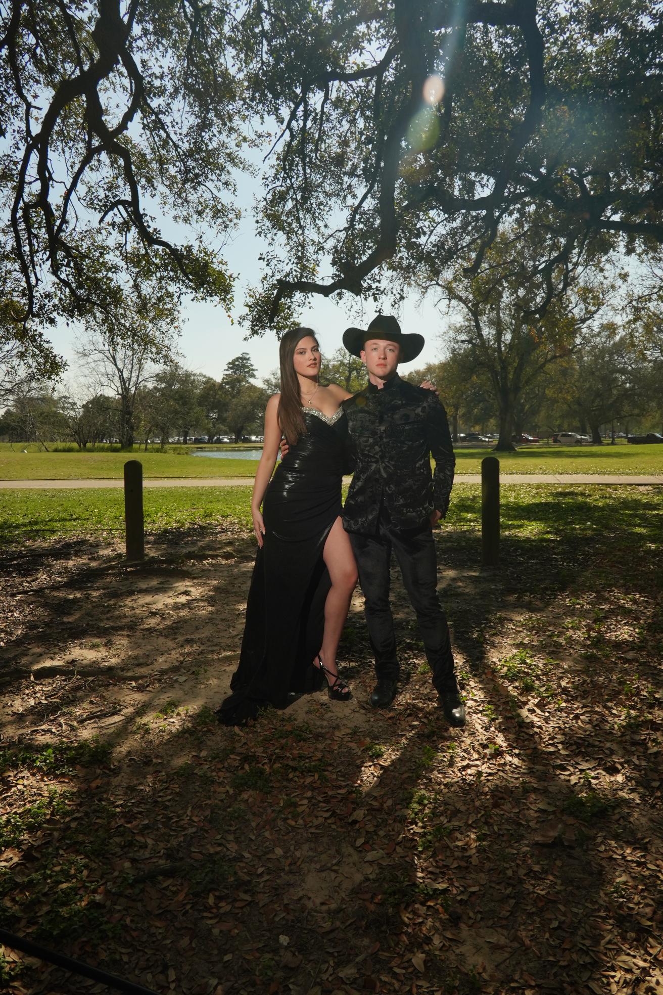 Elegant Black Strapless Evening Dress