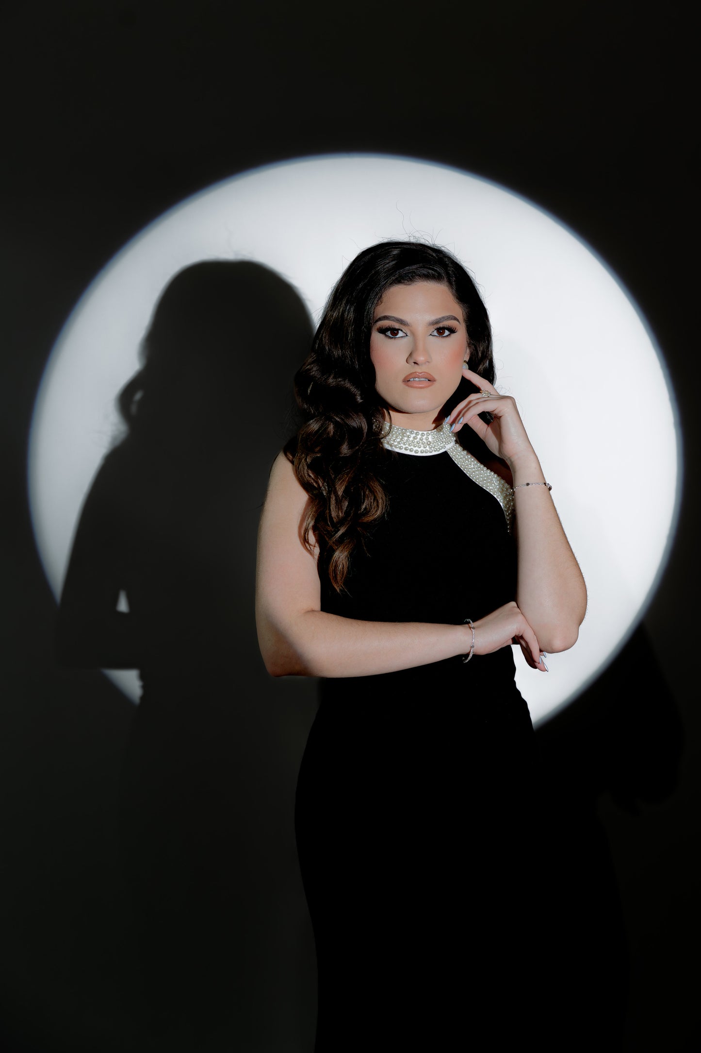 Women’s Elegant Black Prom Evening Dress