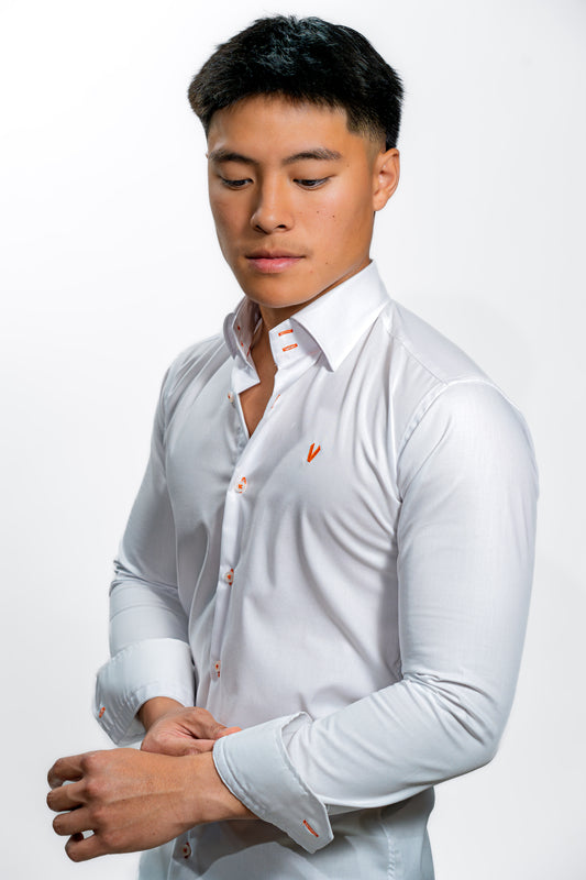Men’s Premium White Executive Formal Shirt