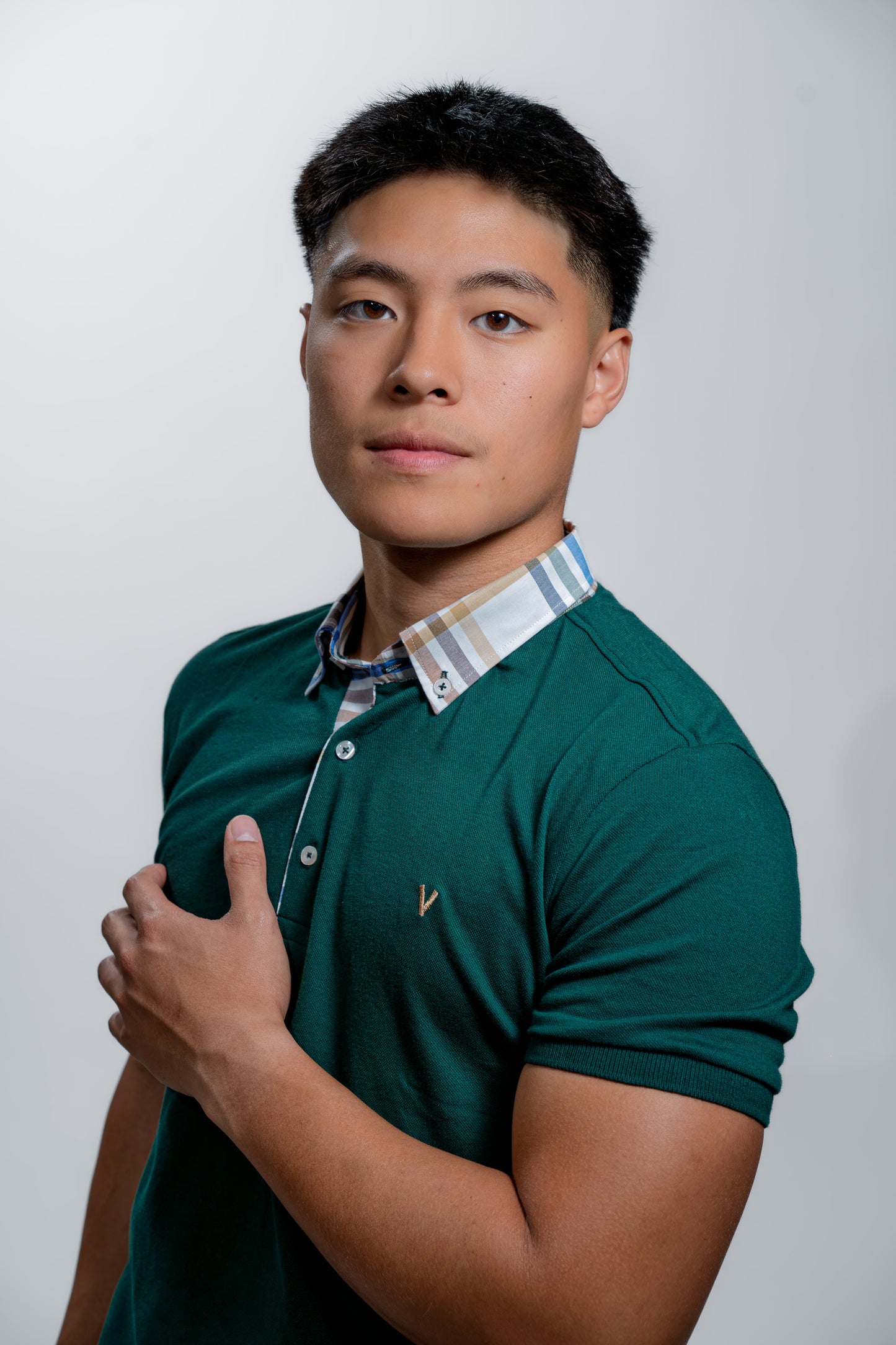 Men’s Emerald Green Luxury Polo Shirt