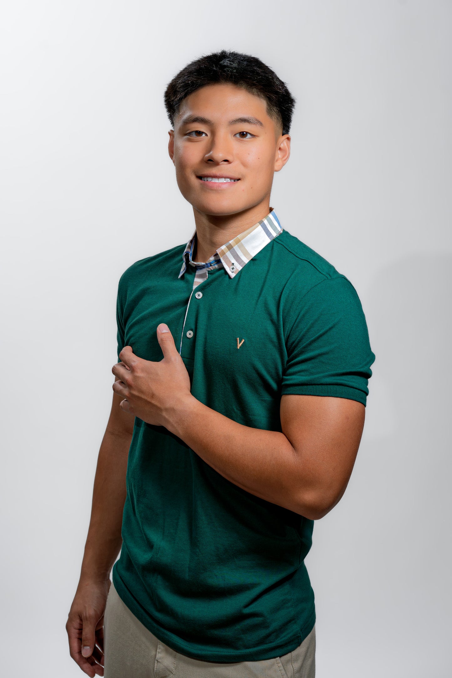 Men’s Emerald Green Luxury Polo Shirt