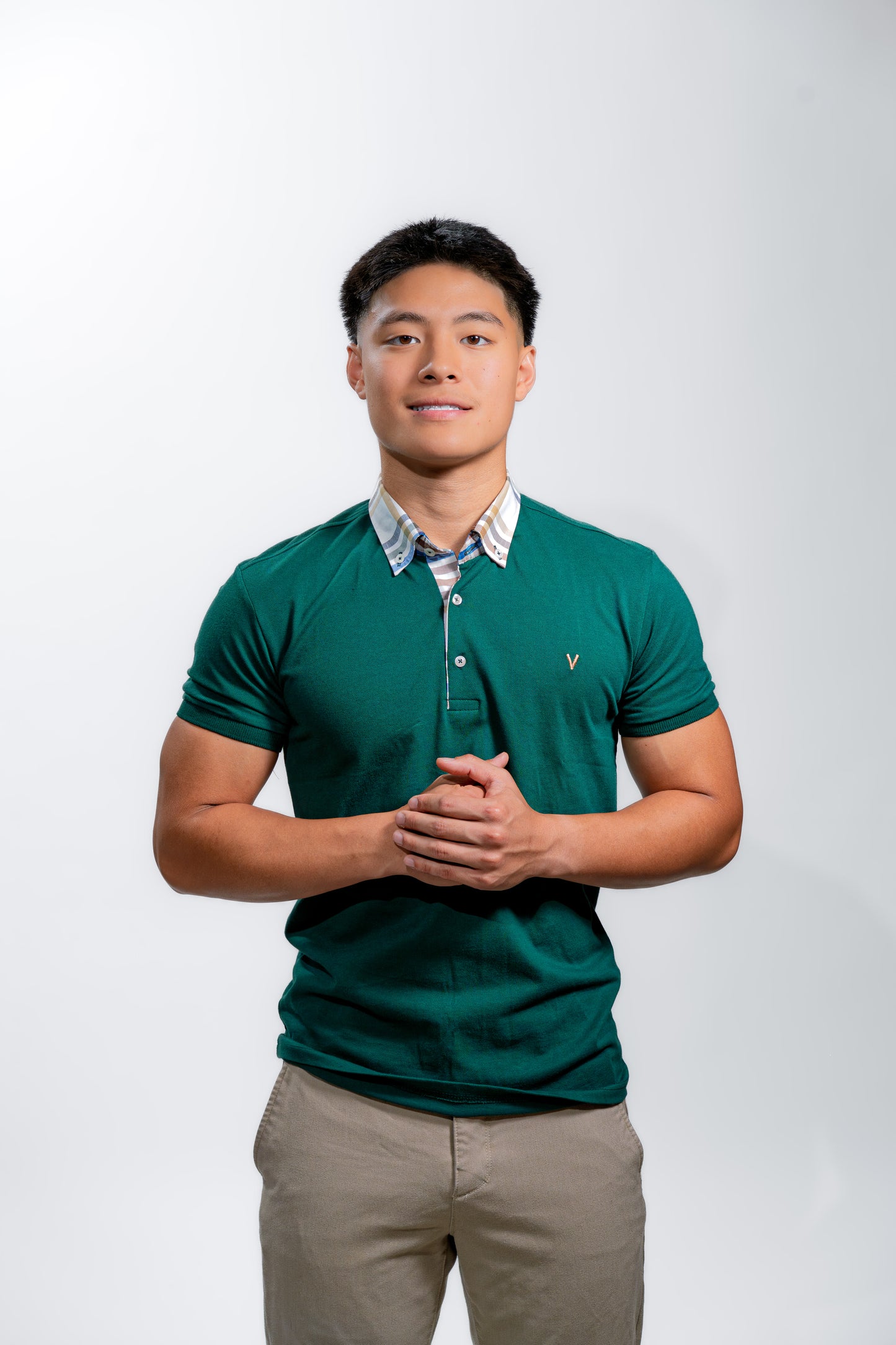 Men’s Emerald Green Luxury Polo Shirt