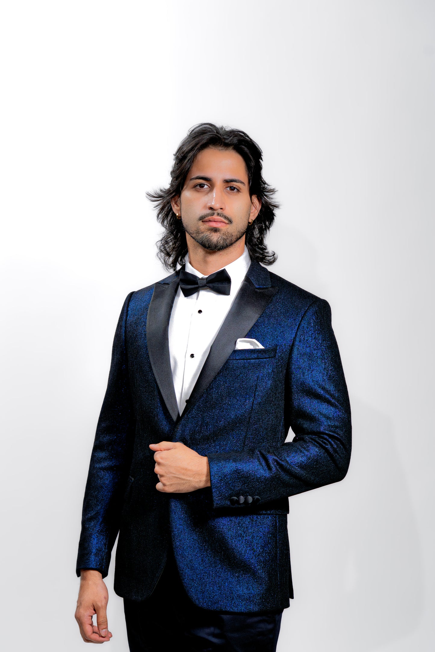 Men’s Midnight Blue Wedding Tuxedo Suit