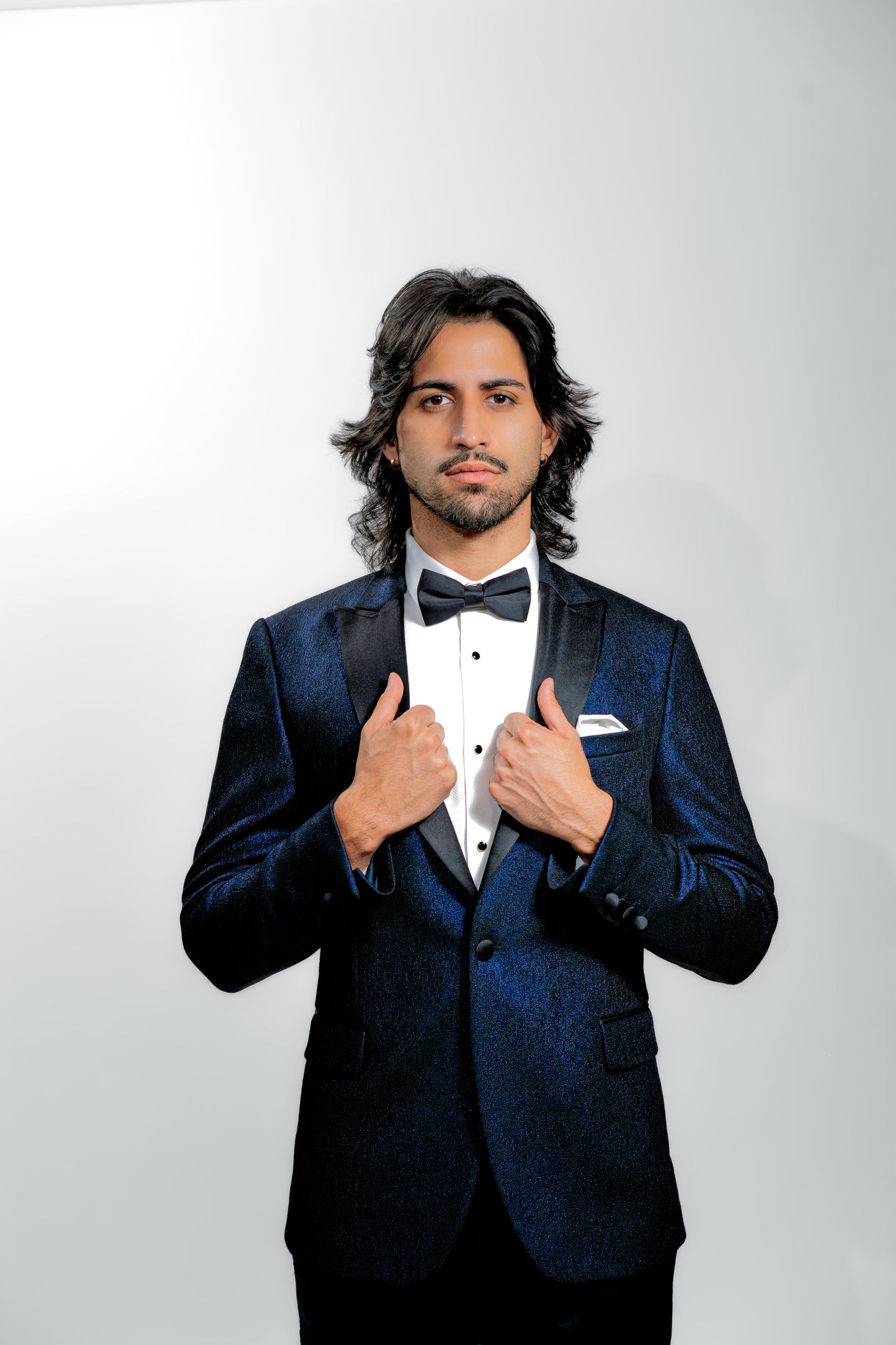 Men’s Midnight Blue Wedding Tuxedo Suit