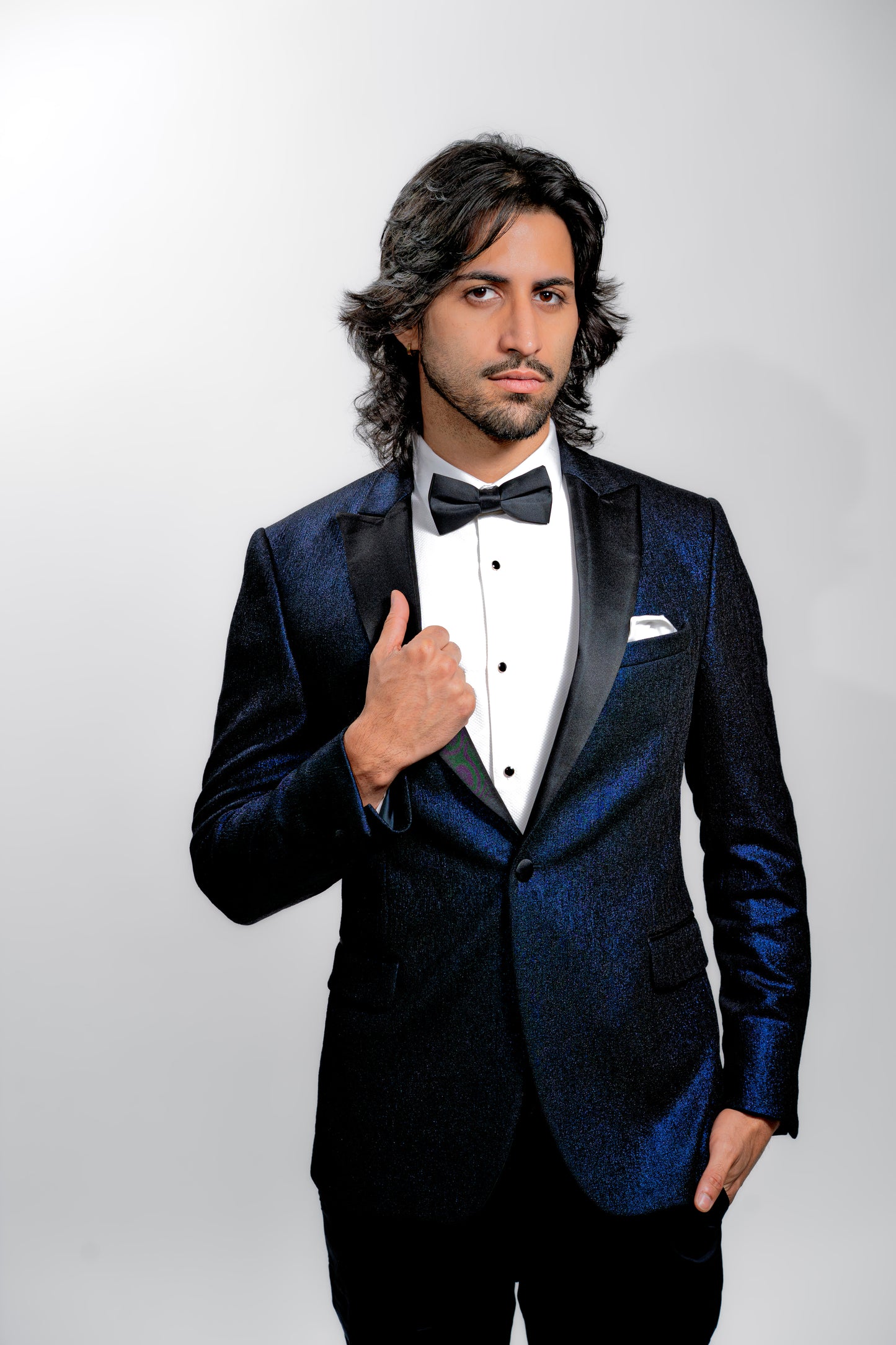 Men’s Midnight Blue Wedding Tuxedo Suit