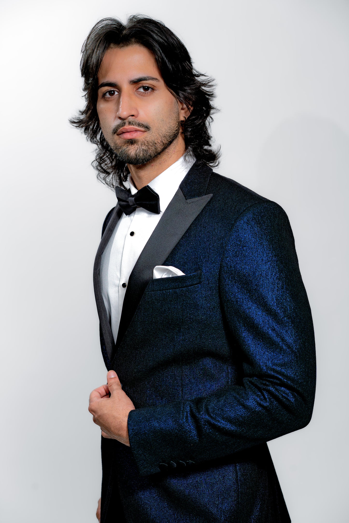 Men’s Midnight Blue Wedding Tuxedo Suit