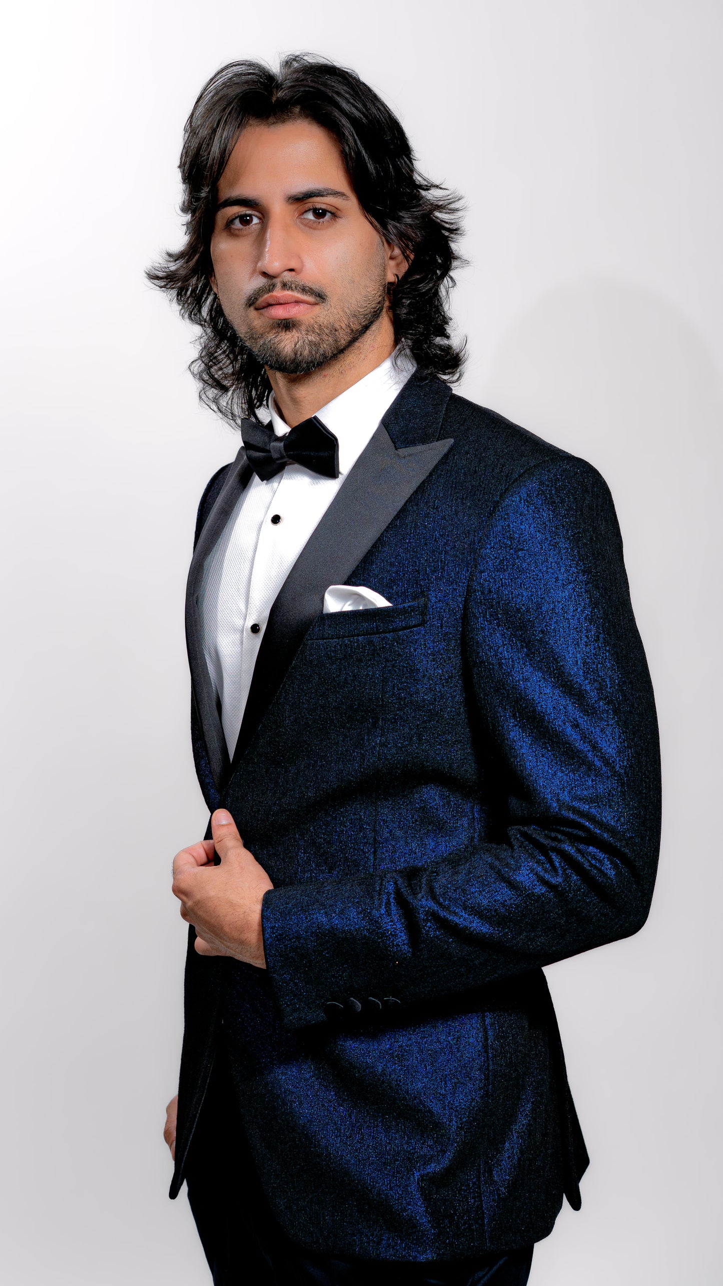 Men’s Midnight Blue Wedding Tuxedo Suit