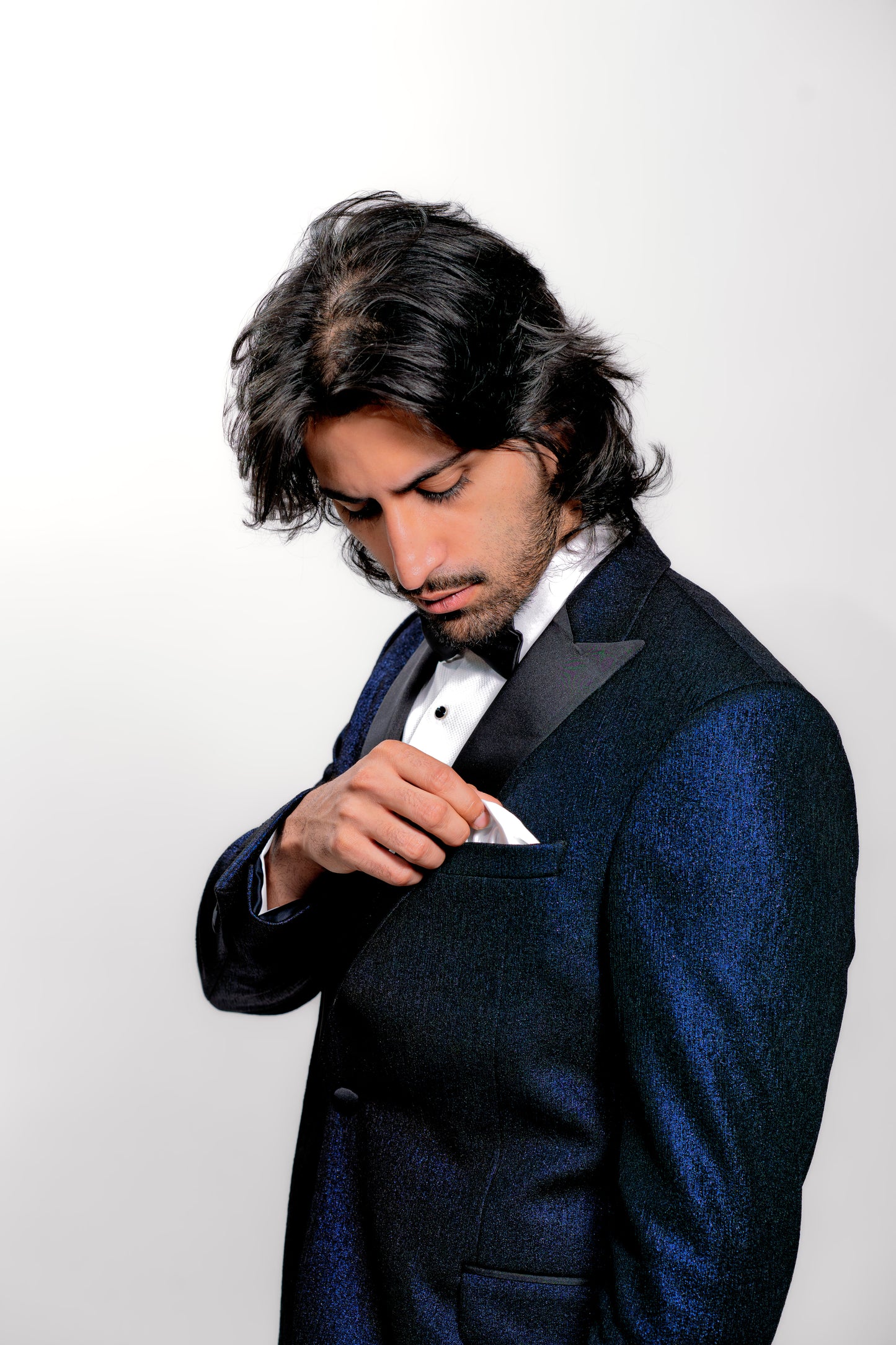 Men’s Midnight Blue Wedding Tuxedo Suit