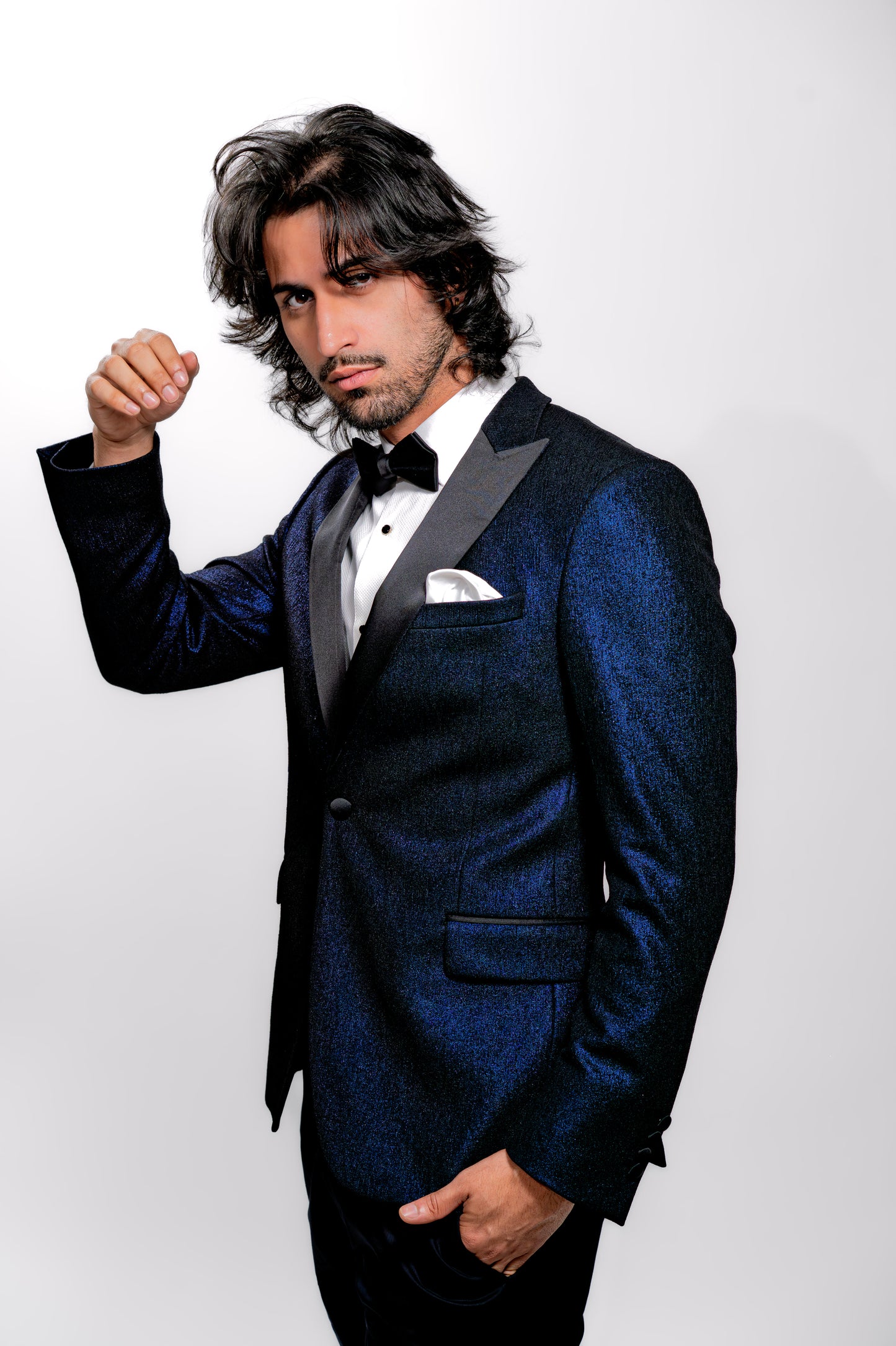 Men’s Midnight Blue Wedding Tuxedo Suit