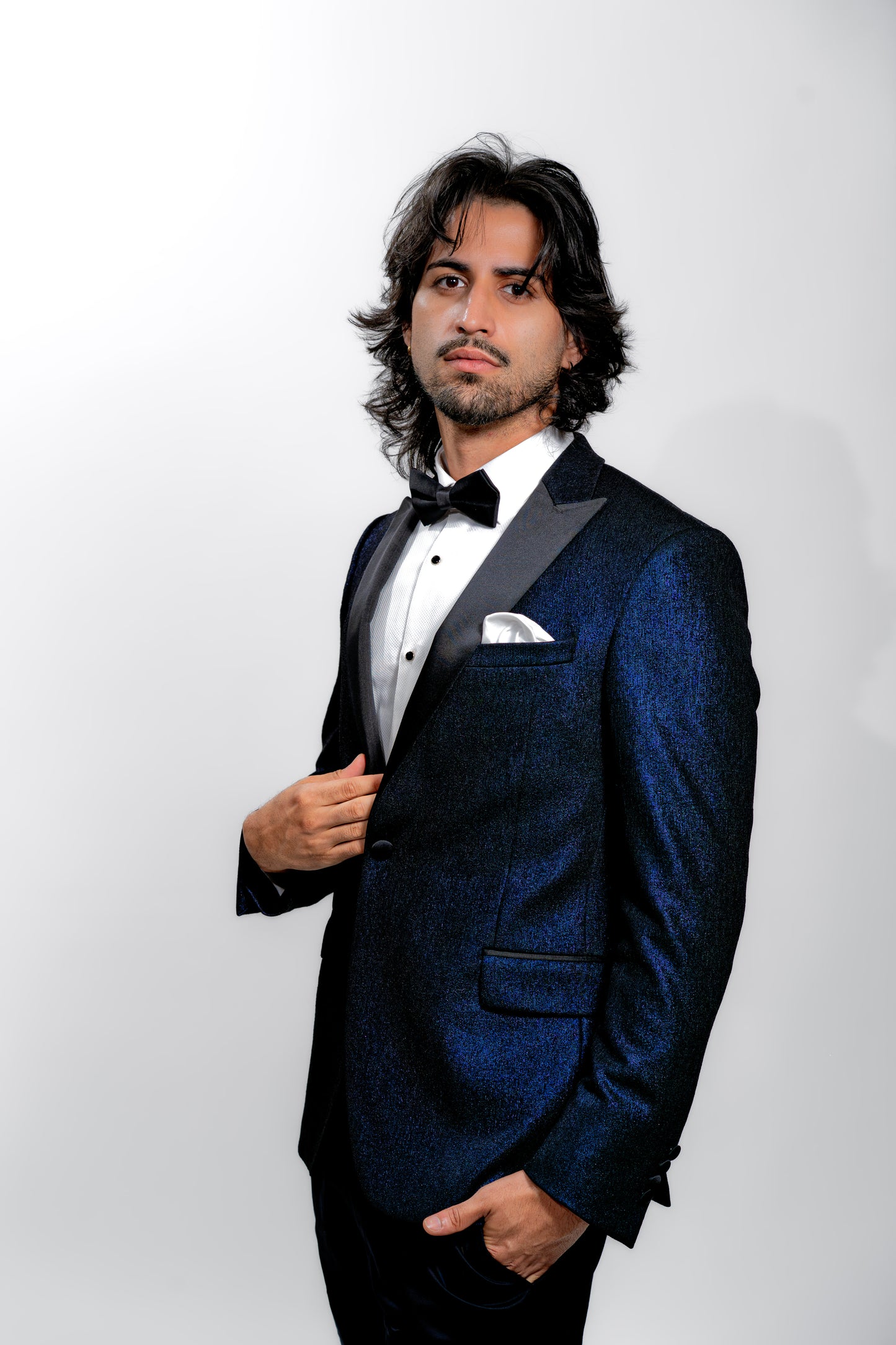 Men’s Midnight Blue Wedding Tuxedo Suit