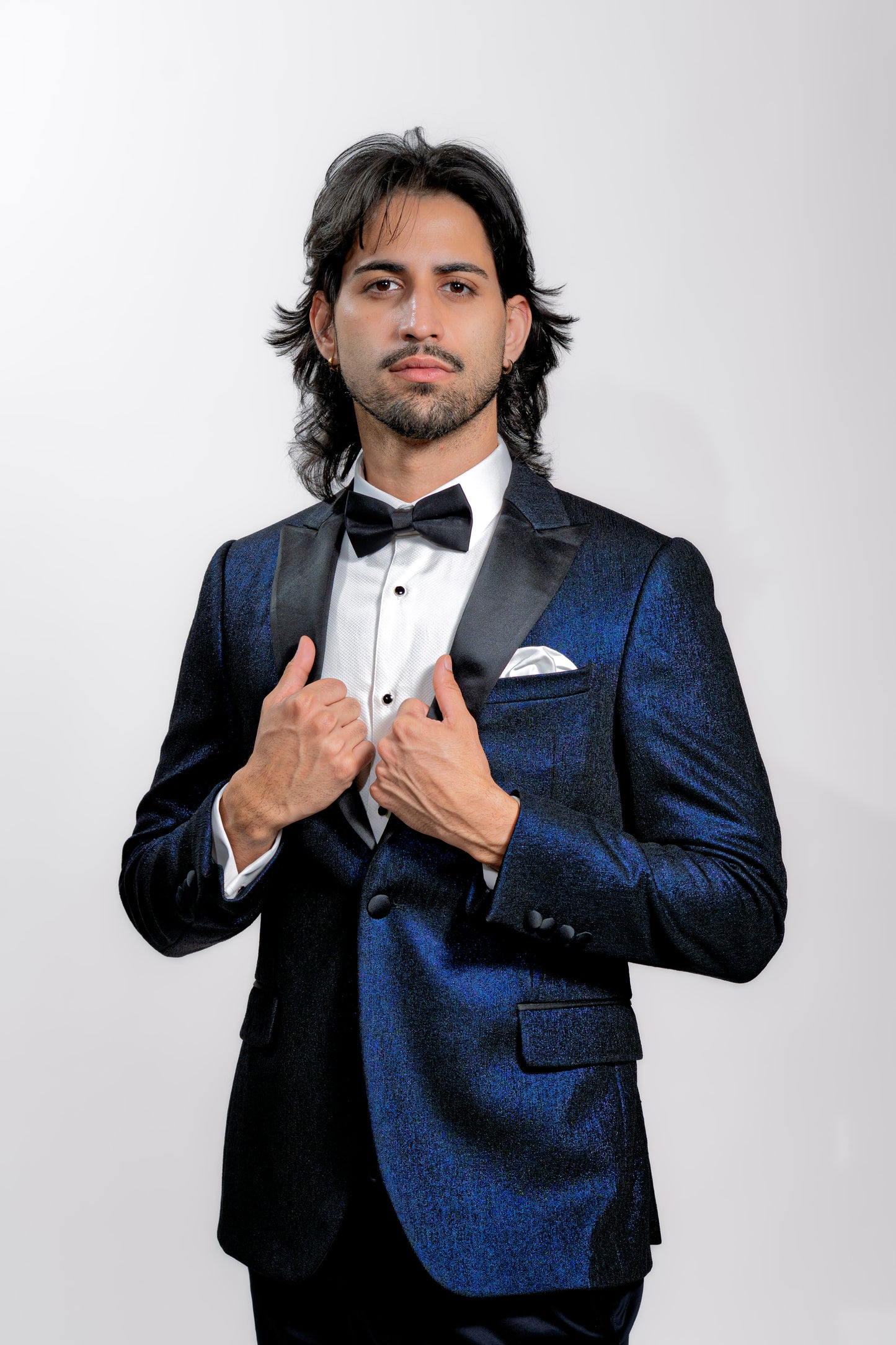 Men’s Midnight Blue Wedding Tuxedo Suit