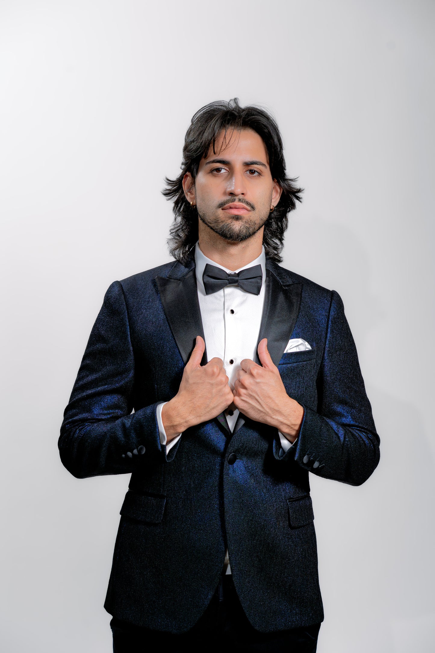 Men’s Midnight Blue Wedding Tuxedo Suit