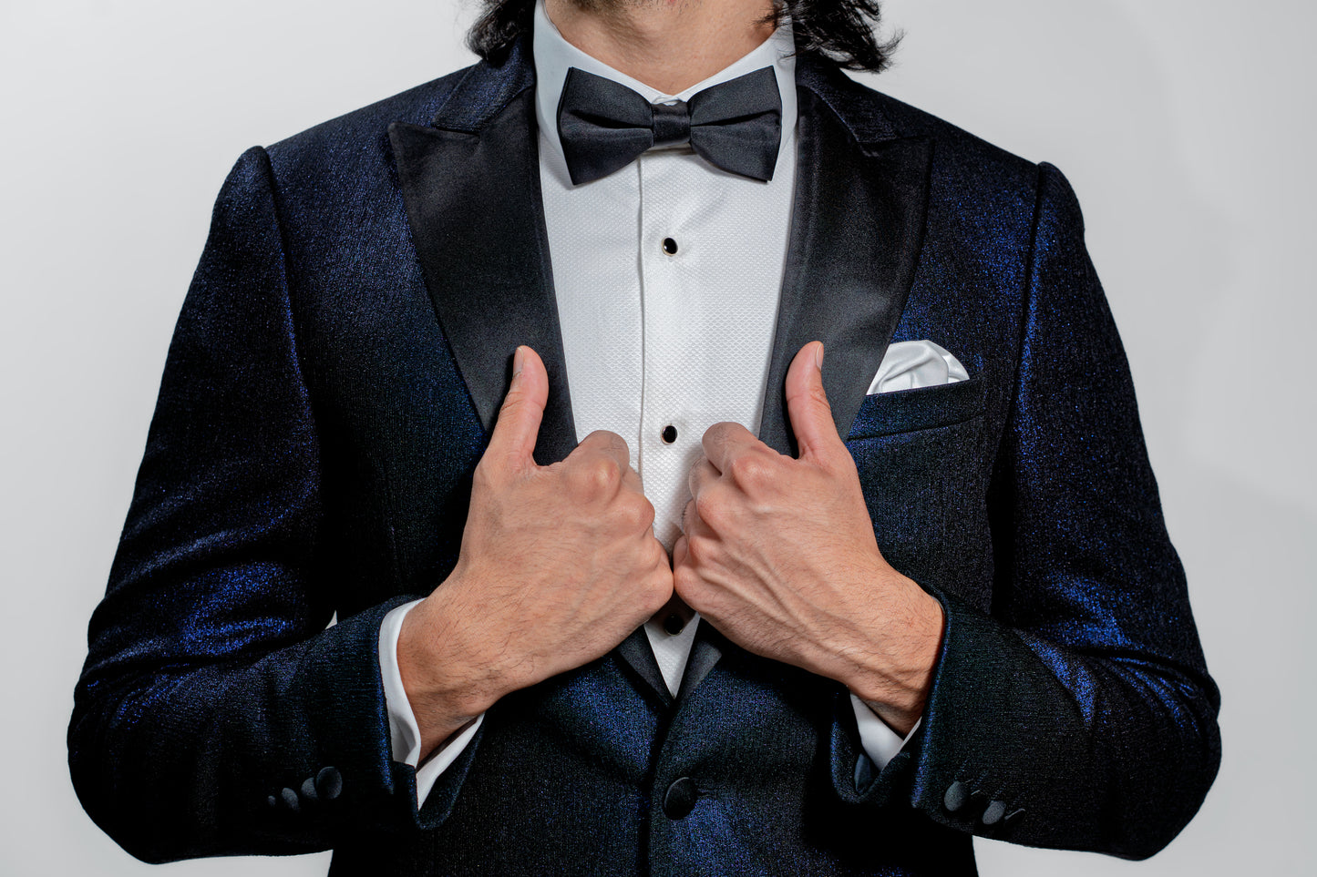 Men’s Midnight Blue Wedding Tuxedo Suit