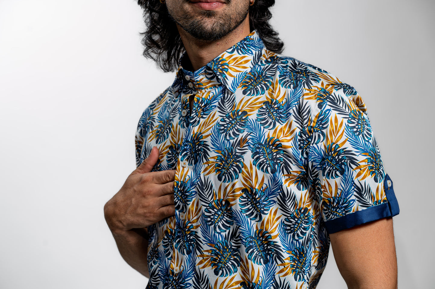 Men’s Tropical Floral Festive Shirt