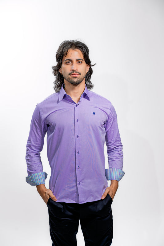 Men’s Lavender Executive Formal Shirt