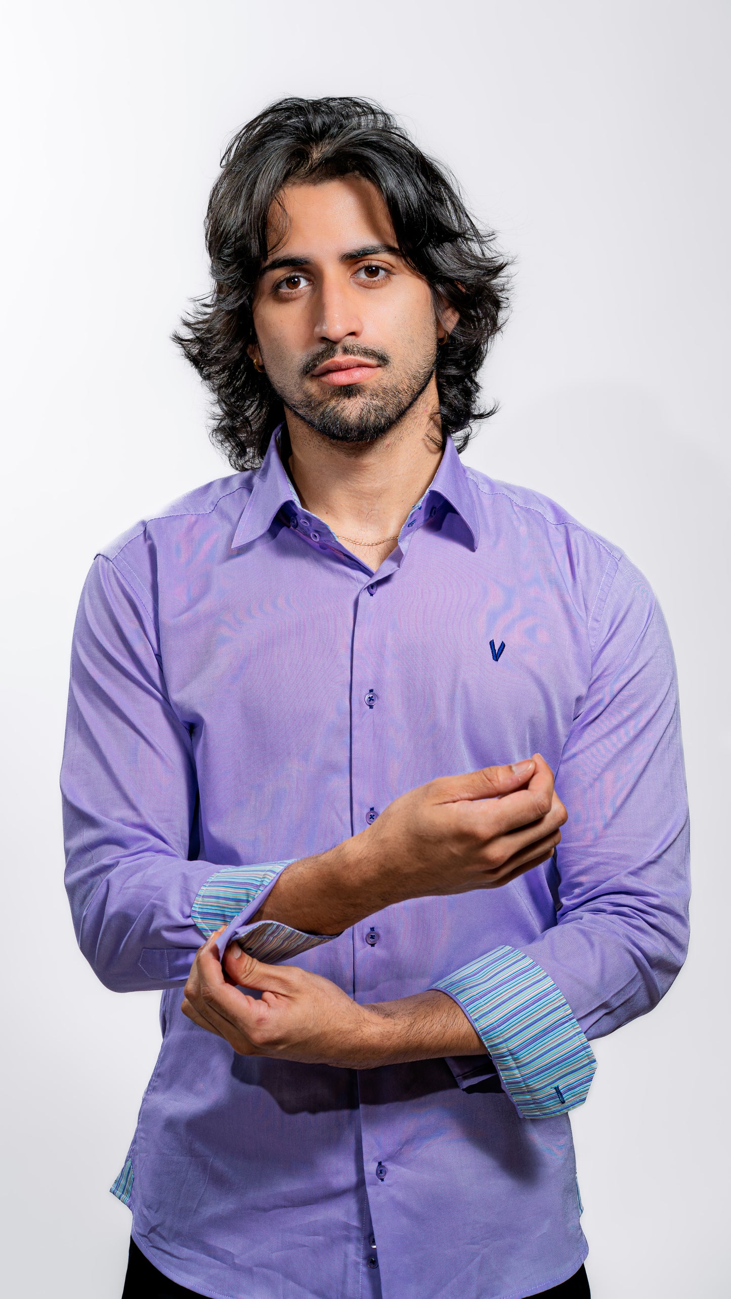 Men’s Lavender Executive Formal Shirt