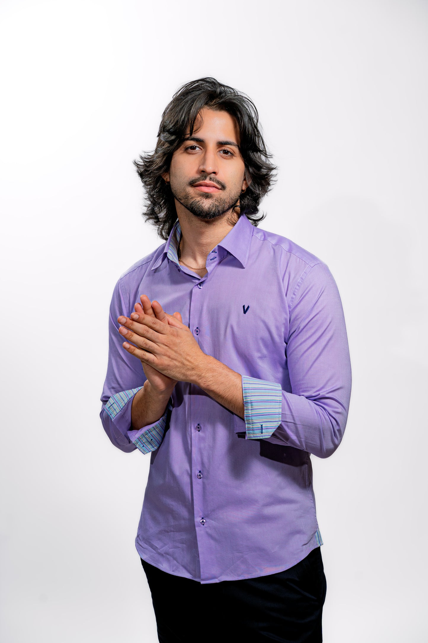 Men’s Lavender Executive Formal Shirt