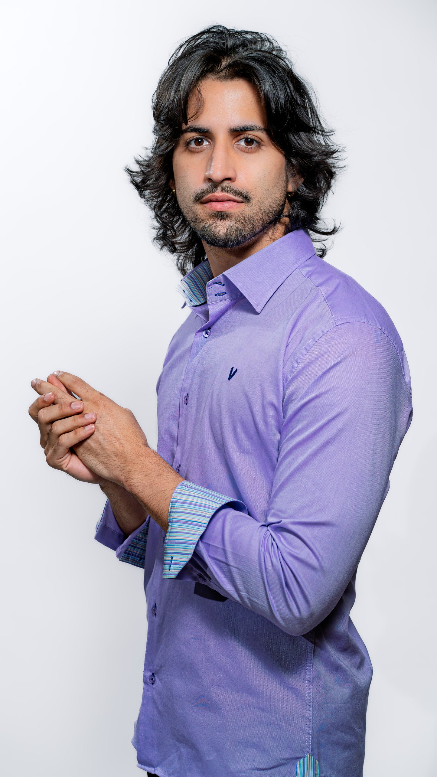Men’s Lavender Executive Formal Shirt
